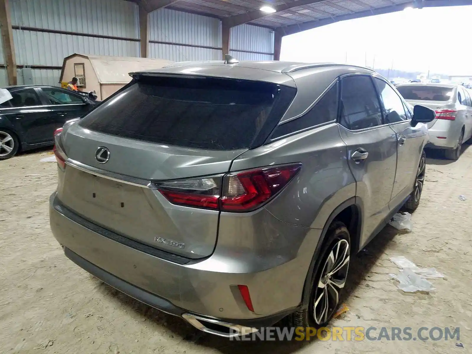 4 Photograph of a damaged car 2T2ZZMCA6KC147579 LEXUS RX 350 BAS 2019