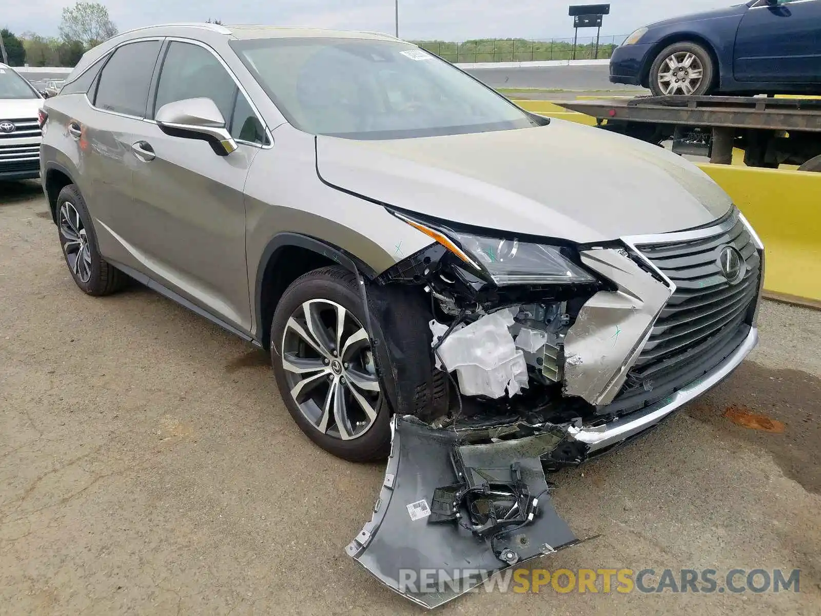 1 Photograph of a damaged car 2T2ZZMCA6KC147940 LEXUS RX 350 BAS 2019