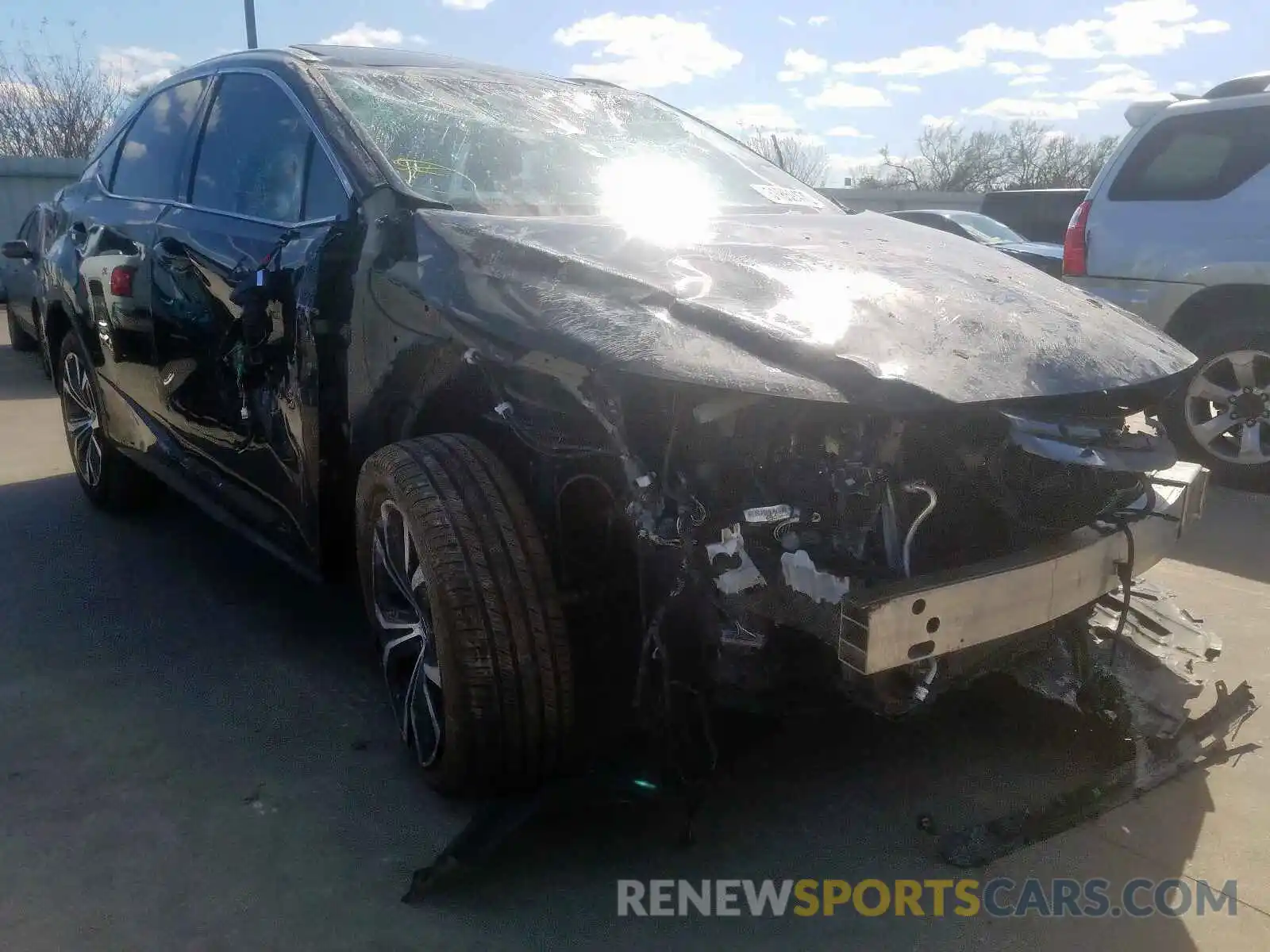 1 Photograph of a damaged car 2T2ZZMCA6KC148358 LEXUS RX 350 BAS 2019