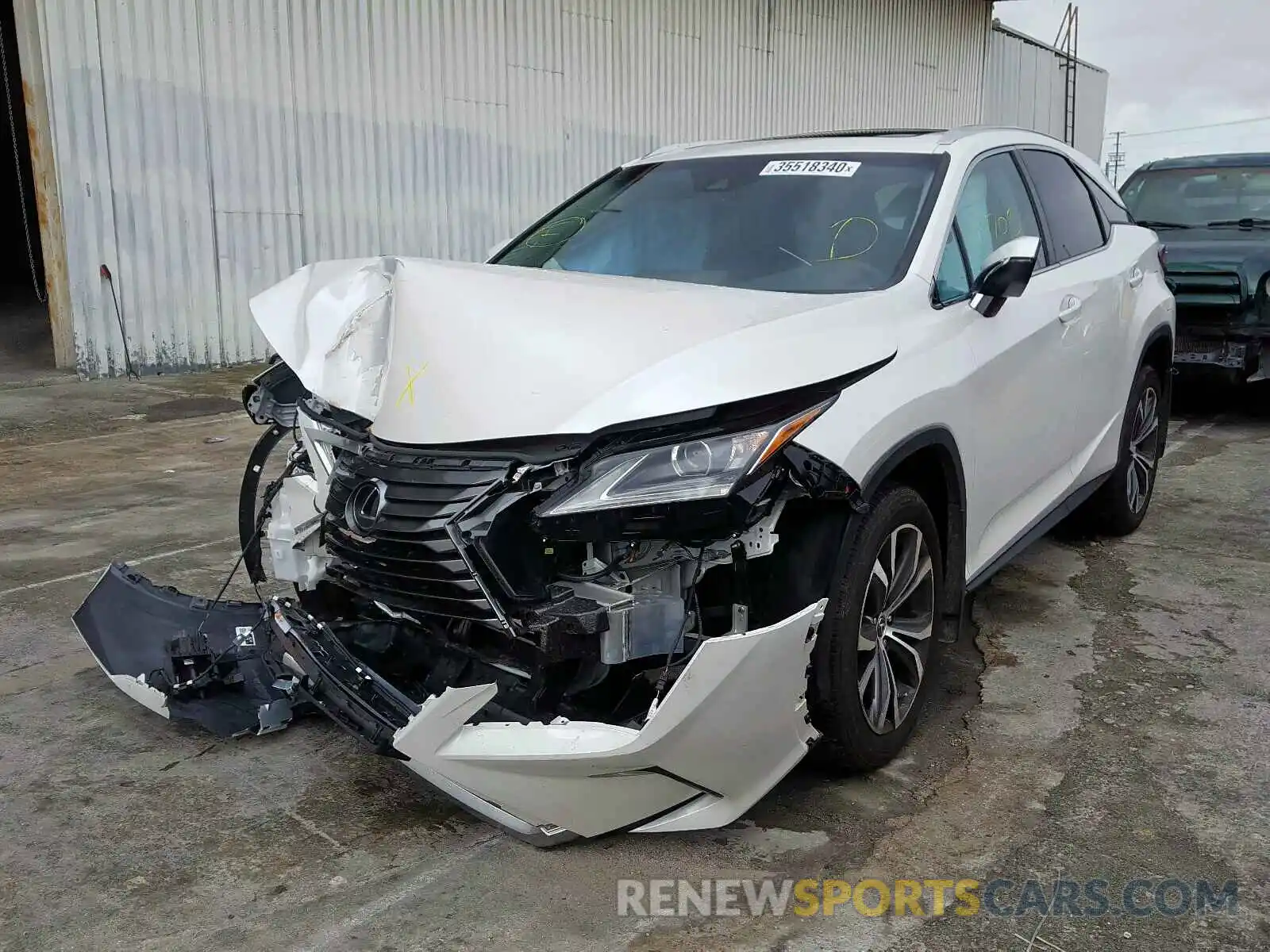 2 Фотография поврежденного автомобиля 2T2ZZMCA7KC118723 LEXUS RX 350 BAS 2019