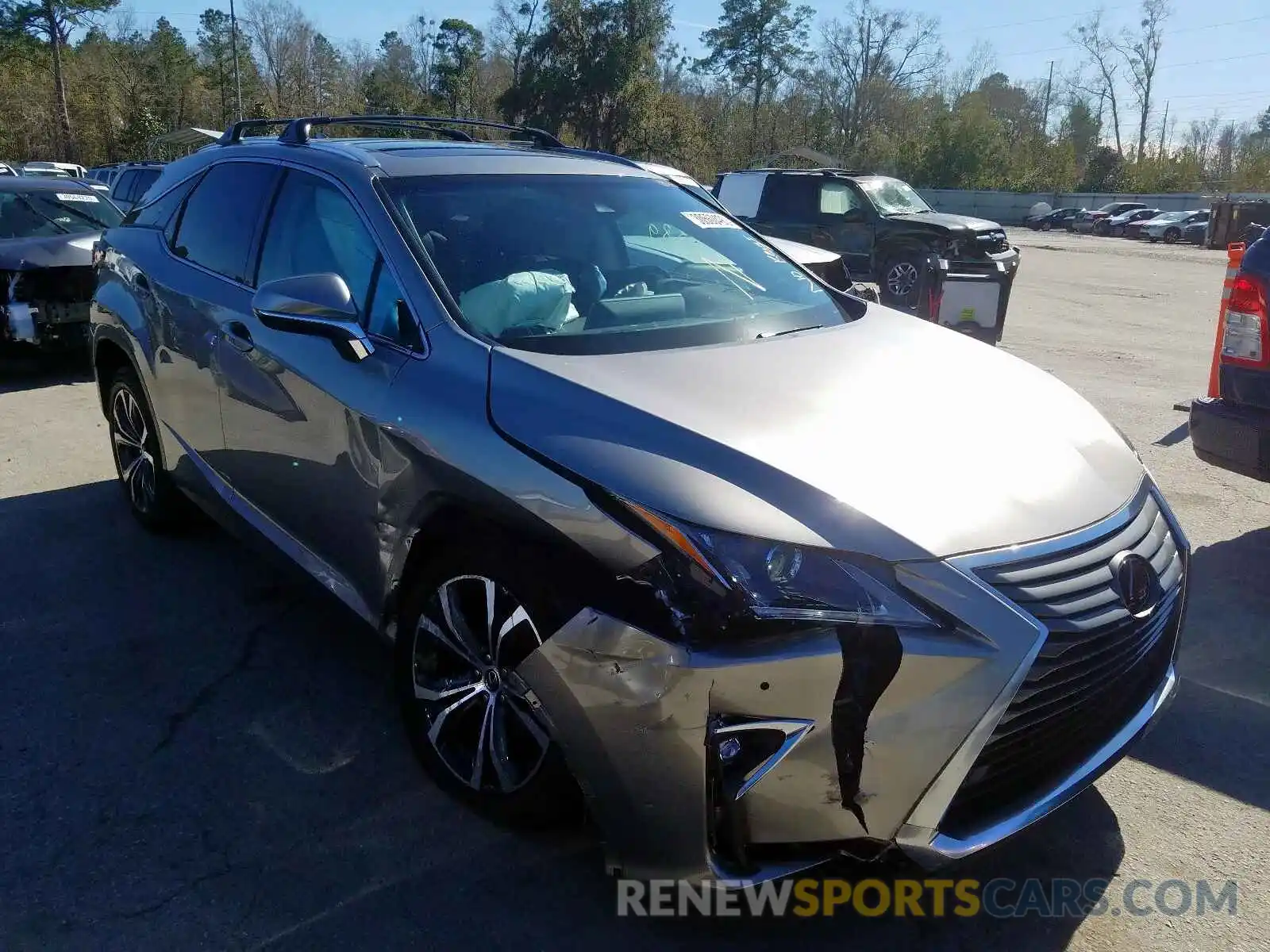 1 Photograph of a damaged car 2T2ZZMCA7KC133061 LEXUS RX 350 BAS 2019