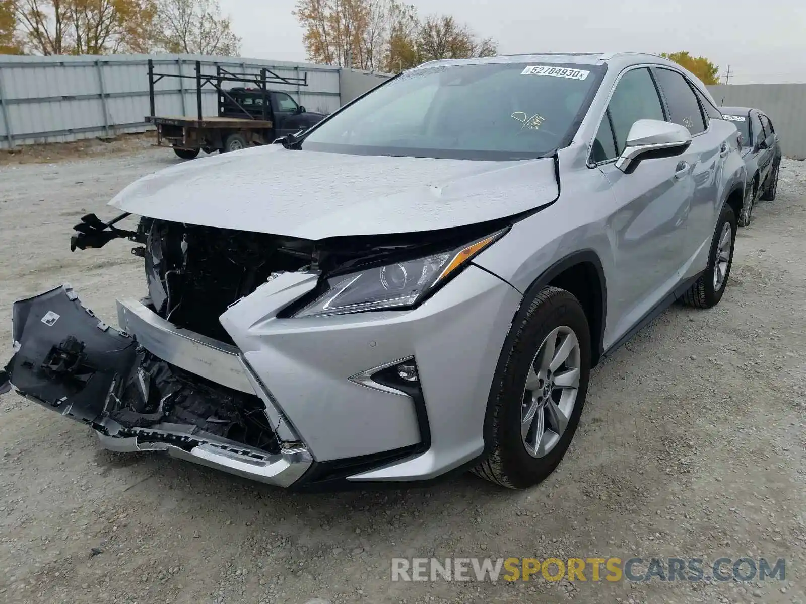 2 Фотография поврежденного автомобиля 2T2ZZMCA7KC145999 LEXUS RX 350 BAS 2019