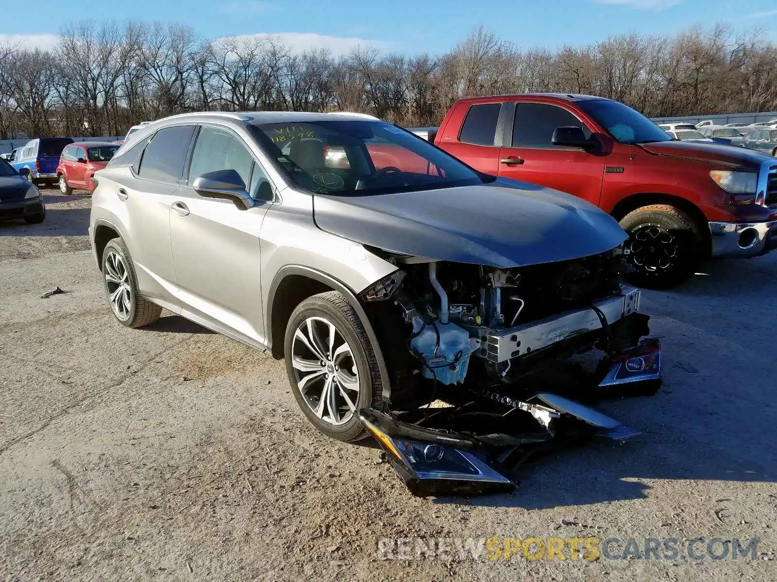 1 Photograph of a damaged car 2T2ZZMCA8KC118598 LEXUS RX 350 BAS 2019