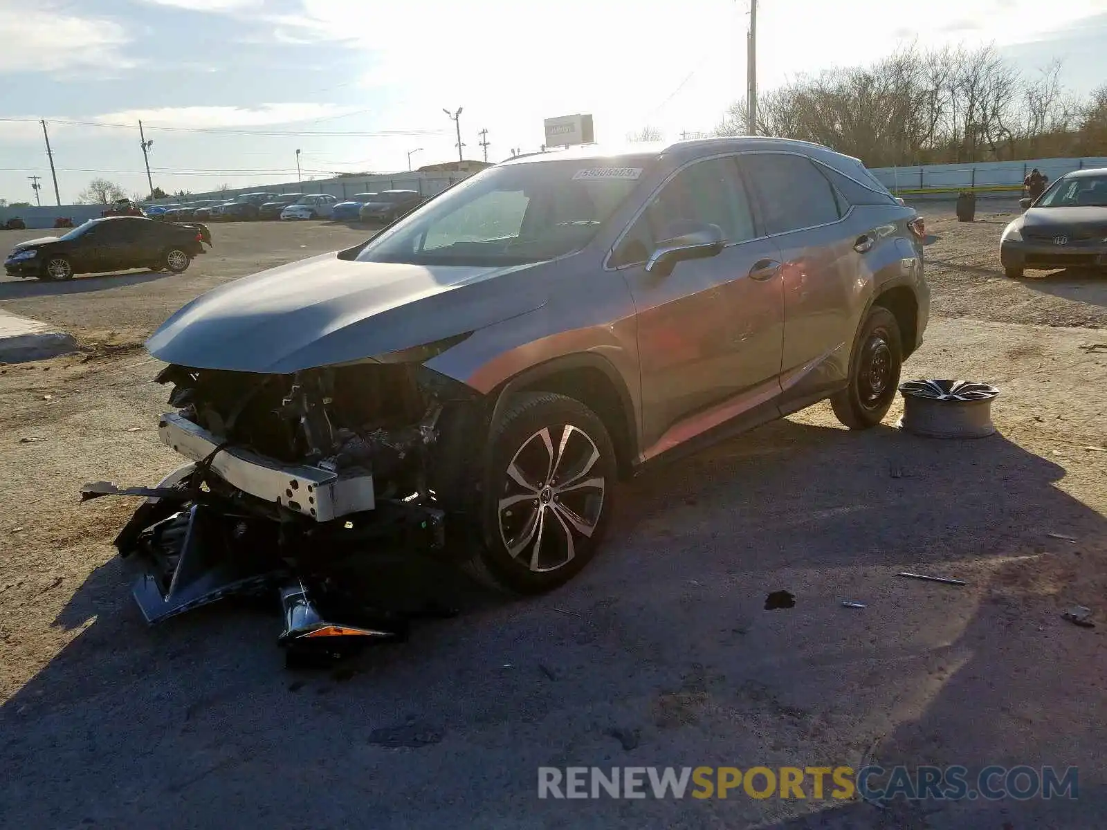 2 Photograph of a damaged car 2T2ZZMCA8KC118598 LEXUS RX 350 BAS 2019