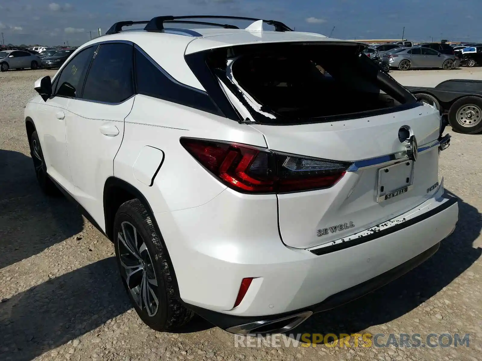 3 Фотография поврежденного автомобиля 2T2ZZMCA8KC127947 LEXUS RX 350 BAS 2019