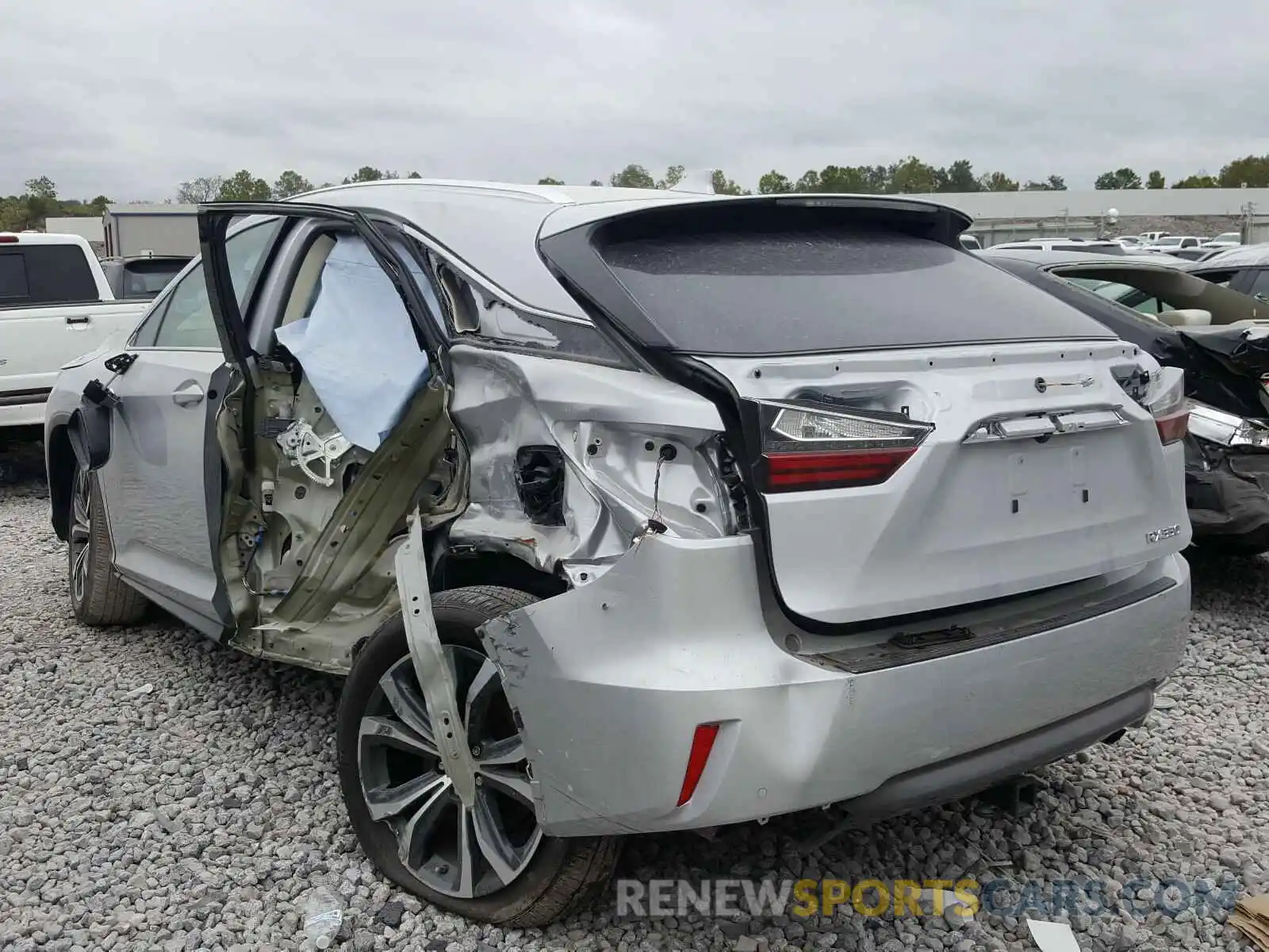 3 Photograph of a damaged car 2T2ZZMCA8KC131657 LEXUS RX 350 BAS 2019