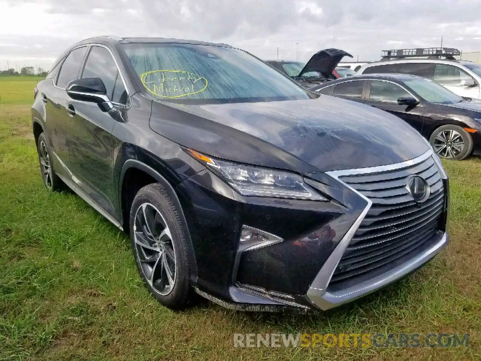 1 Photograph of a damaged car 2T2ZZMCA8KC135224 LEXUS RX 350 BAS 2019