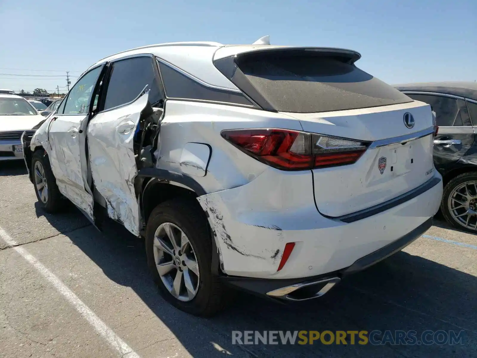 3 Photograph of a damaged car 2T2ZZMCA8KC136129 LEXUS RX 350 BAS 2019