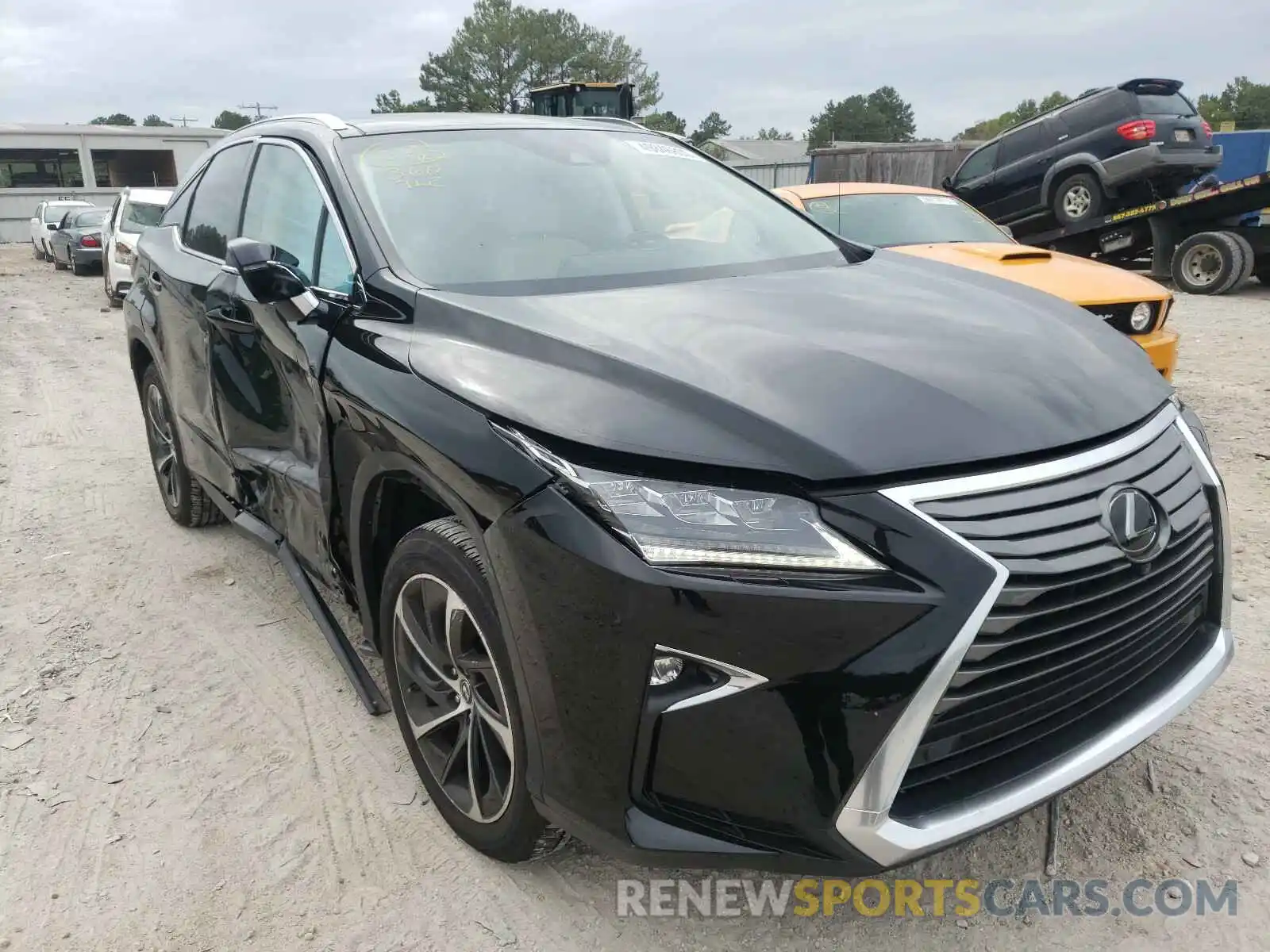 1 Photograph of a damaged car 2T2ZZMCA8KC137555 LEXUS RX 350 BAS 2019