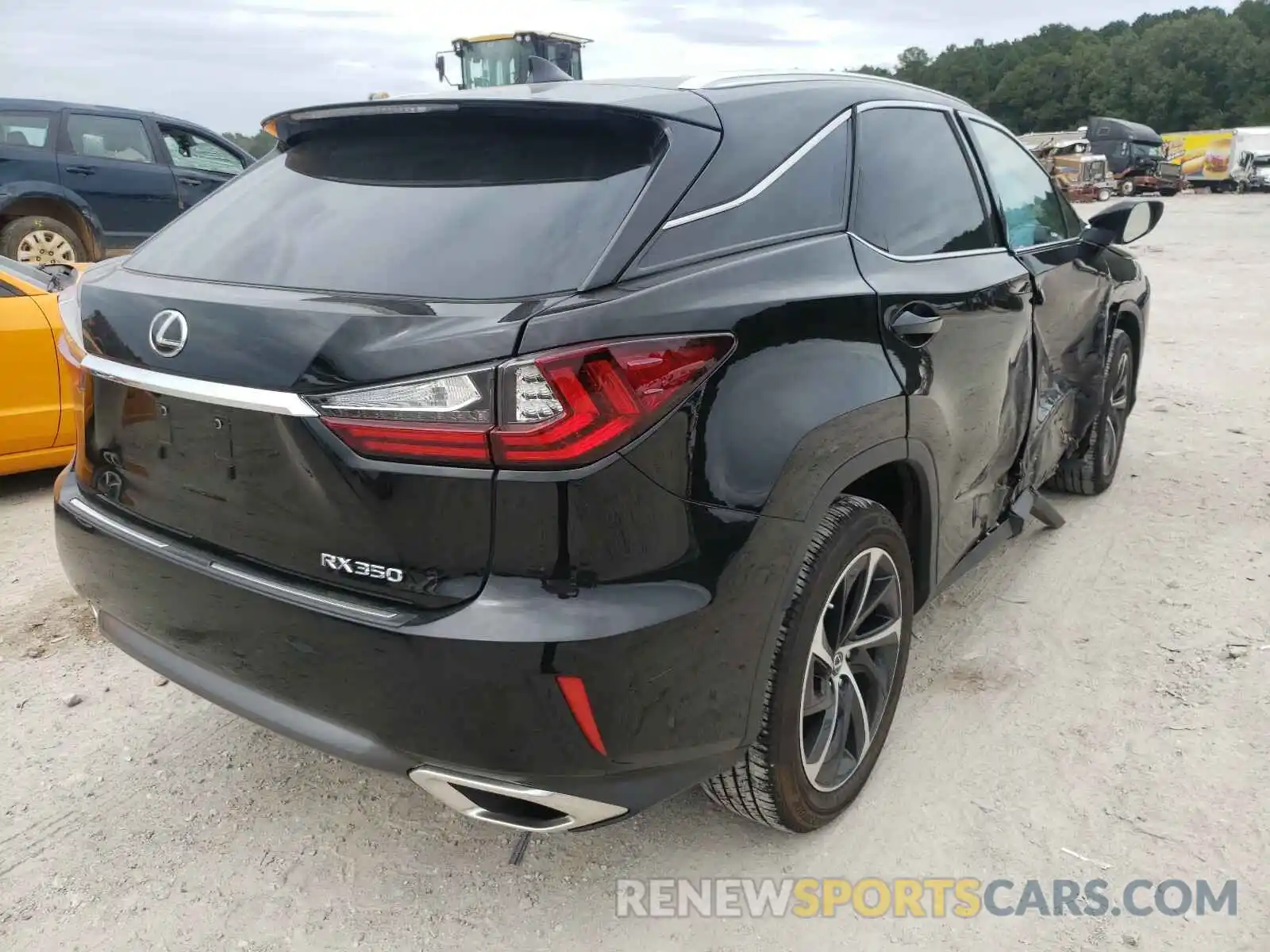 4 Фотография поврежденного автомобиля 2T2ZZMCA8KC137555 LEXUS RX 350 BAS 2019