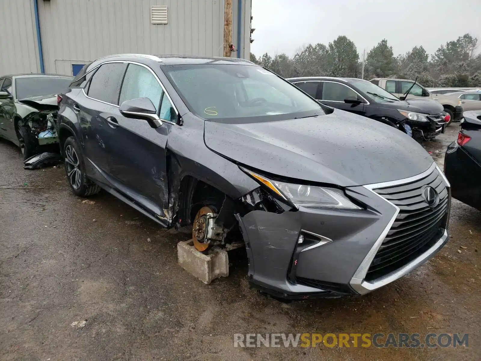 1 Photograph of a damaged car 2T2ZZMCA8KC151343 LEXUS RX 350 BAS 2019