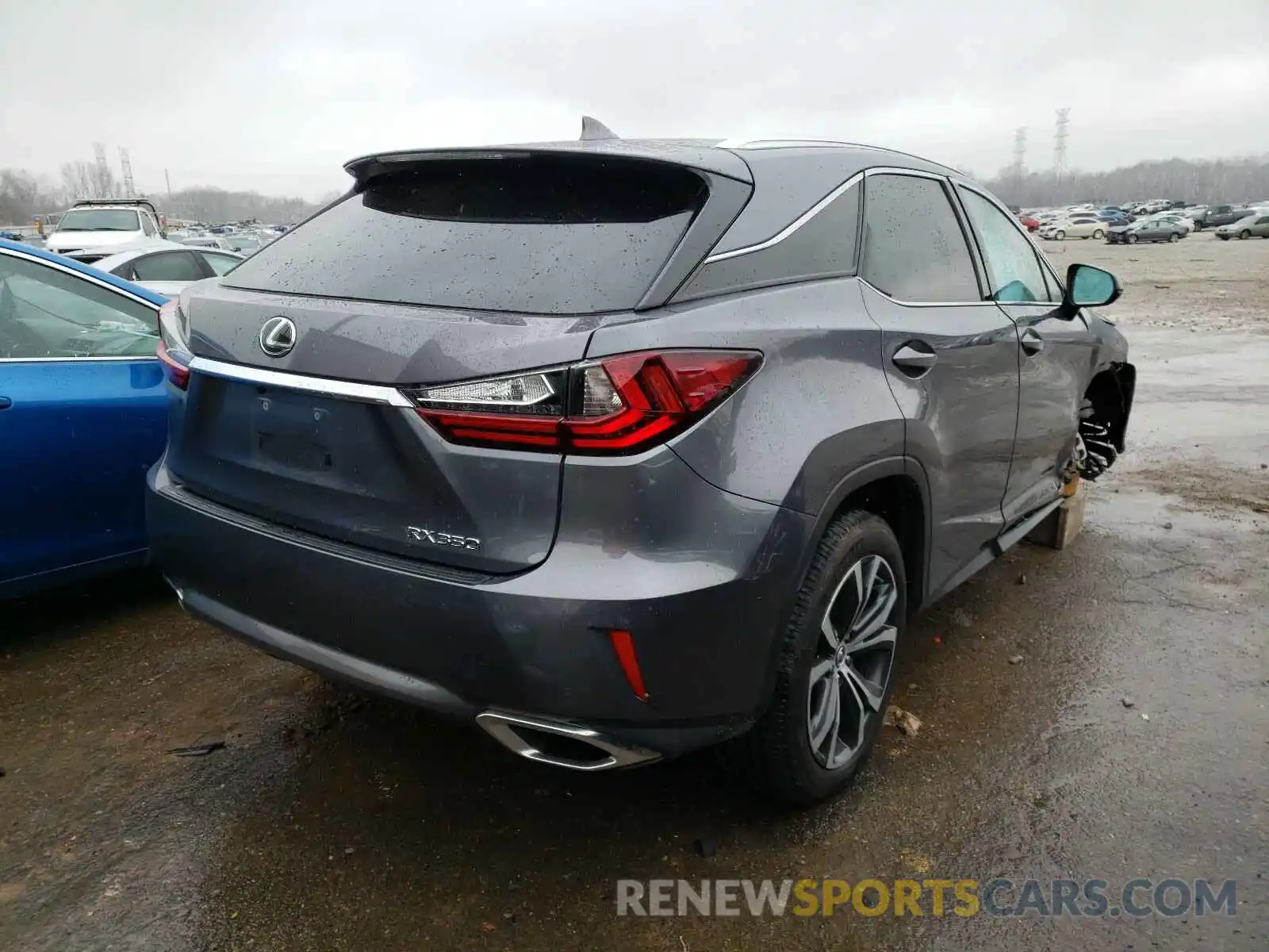 4 Фотография поврежденного автомобиля 2T2ZZMCA8KC151343 LEXUS RX 350 BAS 2019