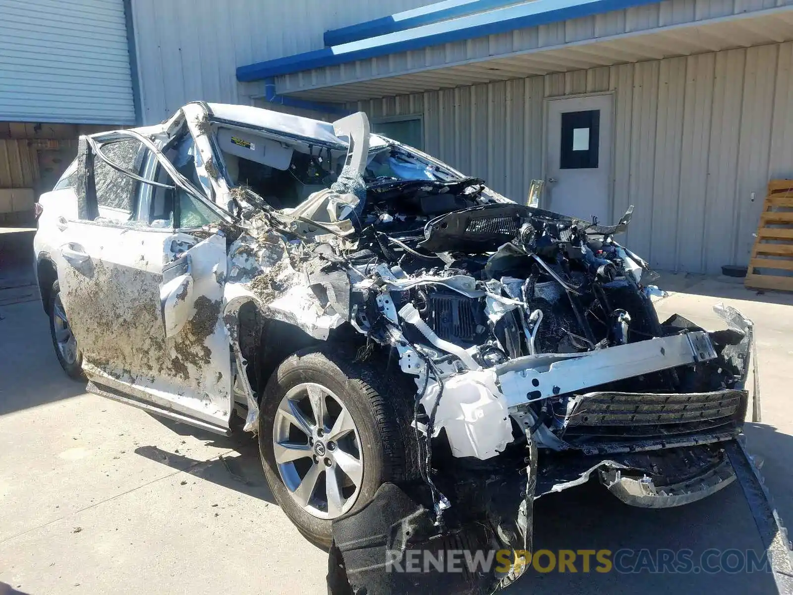 1 Photograph of a damaged car 2T2ZZMCA9KC125494 LEXUS RX 350 BAS 2019