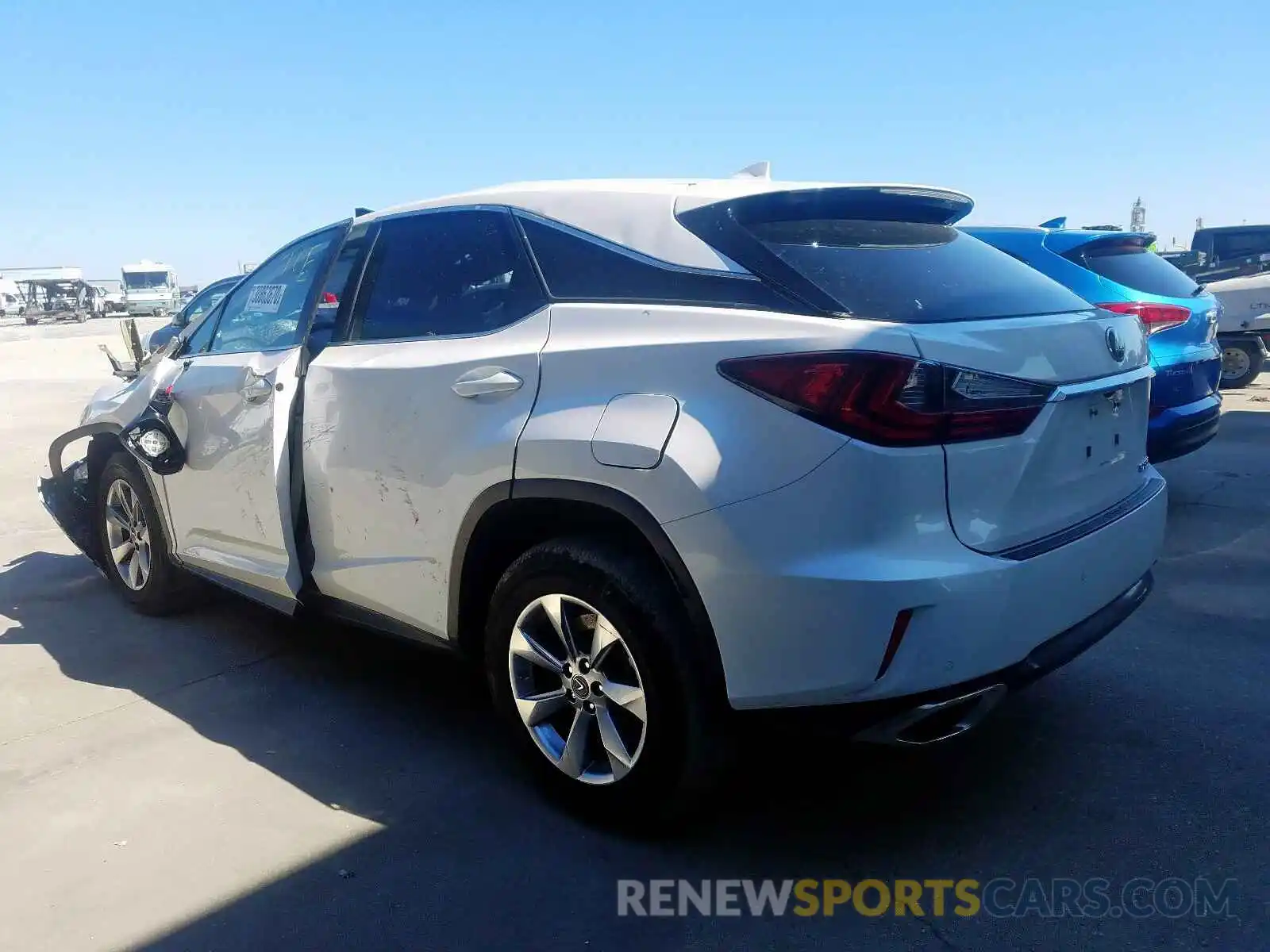 3 Photograph of a damaged car 2T2ZZMCA9KC125494 LEXUS RX 350 BAS 2019