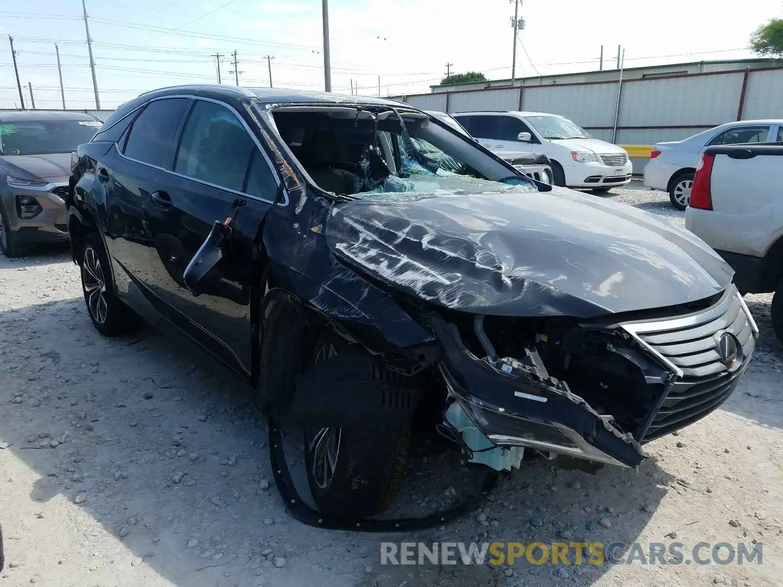 1 Photograph of a damaged car 2T2ZZMCA9KC127312 LEXUS RX 350 BAS 2019