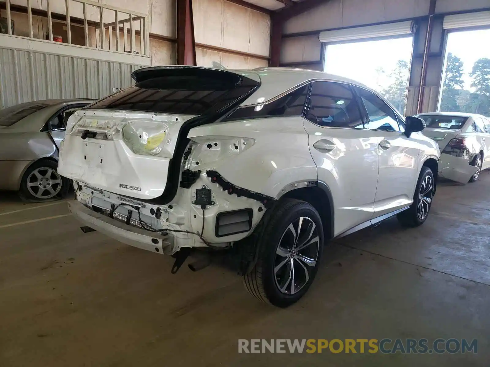 4 Photograph of a damaged car 2T2ZZMCA9KC147916 LEXUS RX 350 BAS 2019