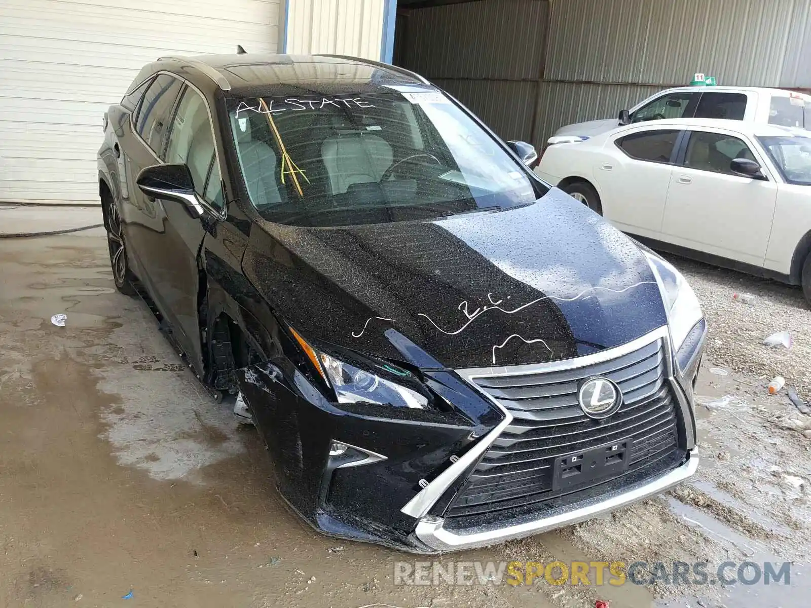 1 Photograph of a damaged car 2T2ZZMCAXKC124595 LEXUS RX 350 BAS 2019