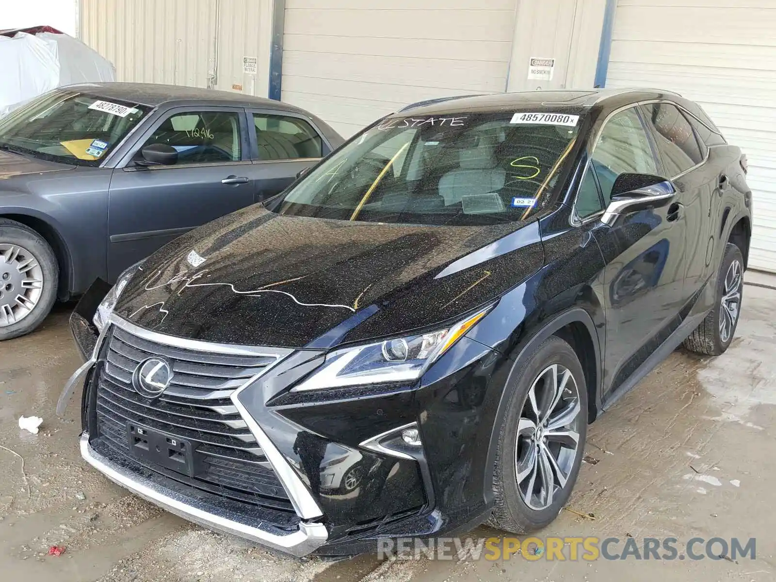 2 Photograph of a damaged car 2T2ZZMCAXKC124595 LEXUS RX 350 BAS 2019