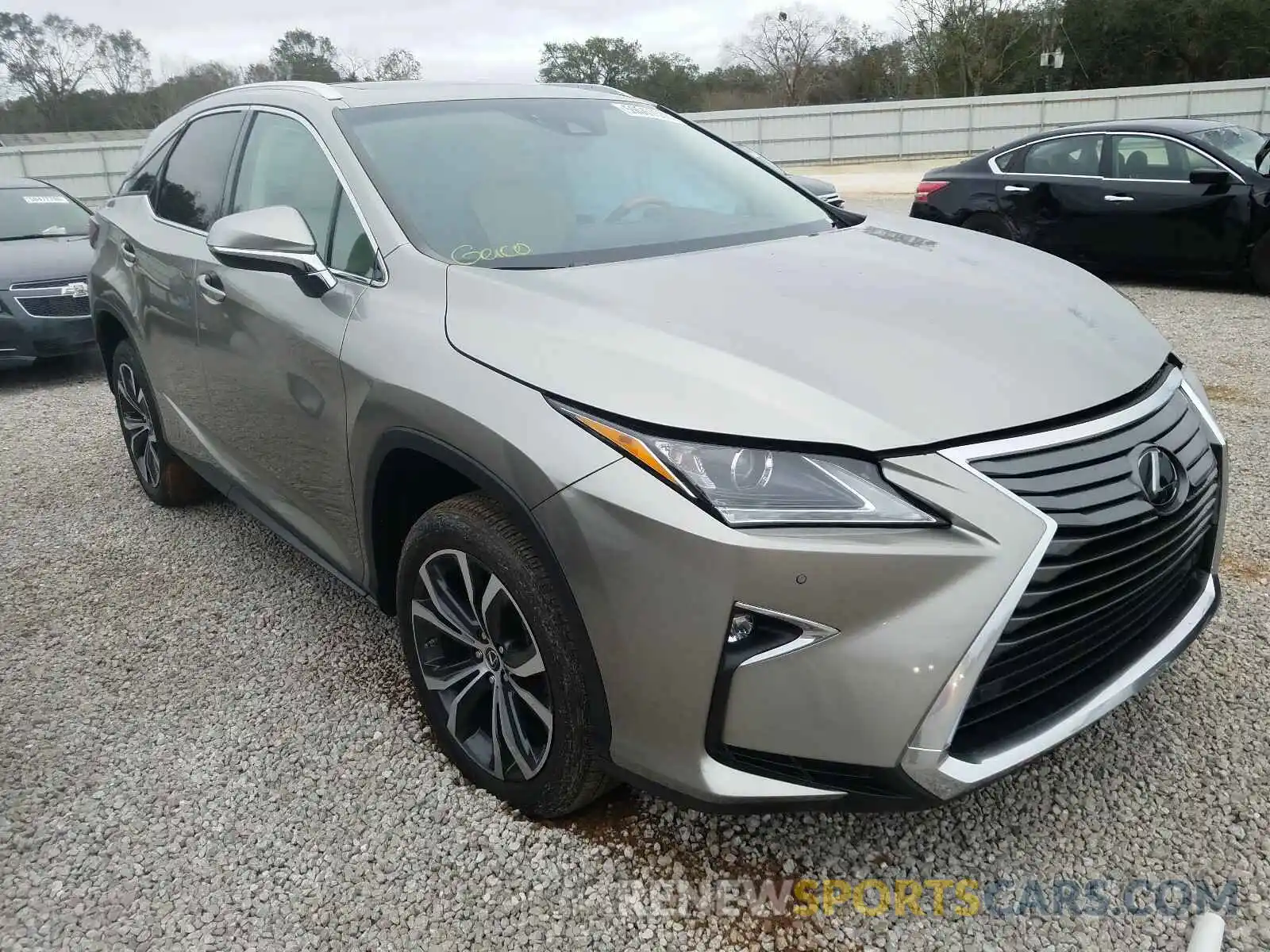 1 Photograph of a damaged car 2T2ZZMCAXKC143406 LEXUS RX 350 BAS 2019