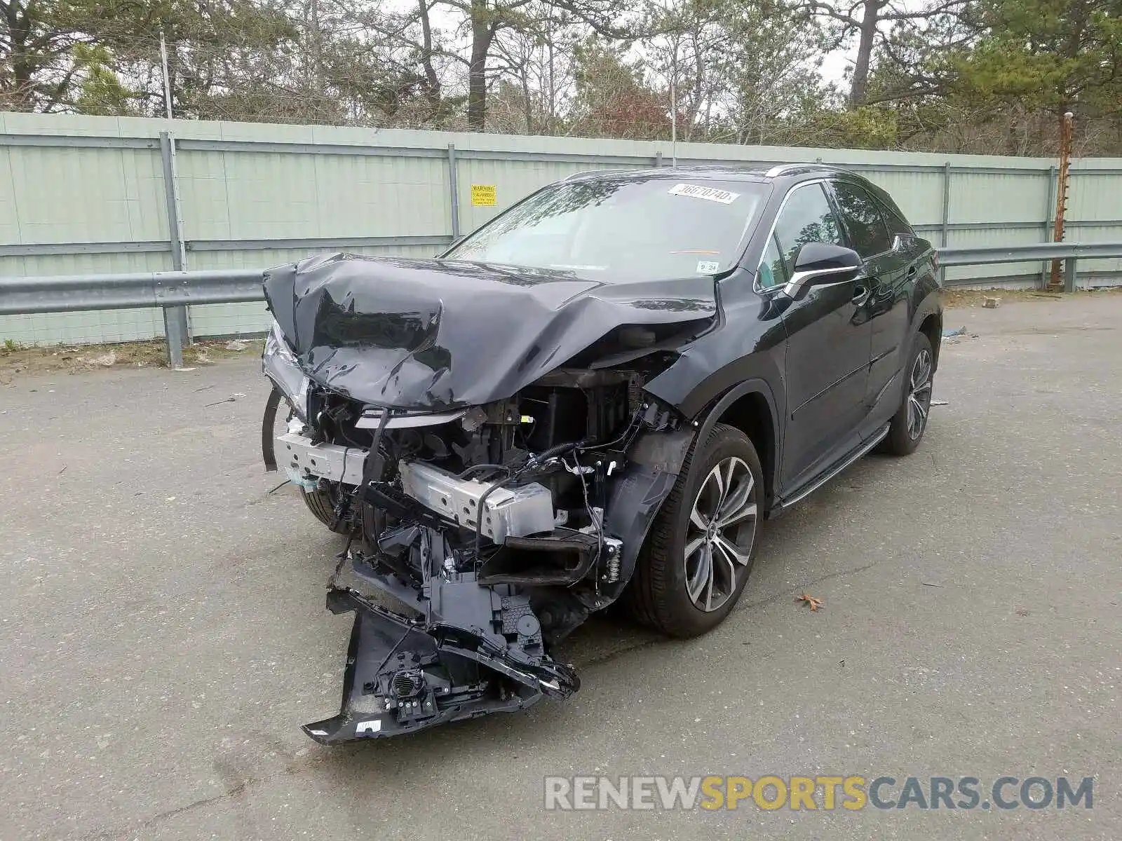 2 Photograph of a damaged car JTJBZMCA5K2038791 LEXUS RX 350 BAS 2019