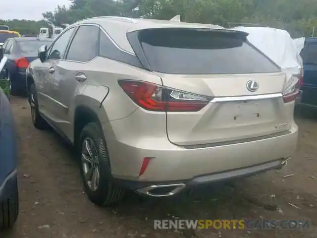 3 Фотография поврежденного автомобиля JTJBZMCA6K2041778 LEXUS RX 350 BAS 2019