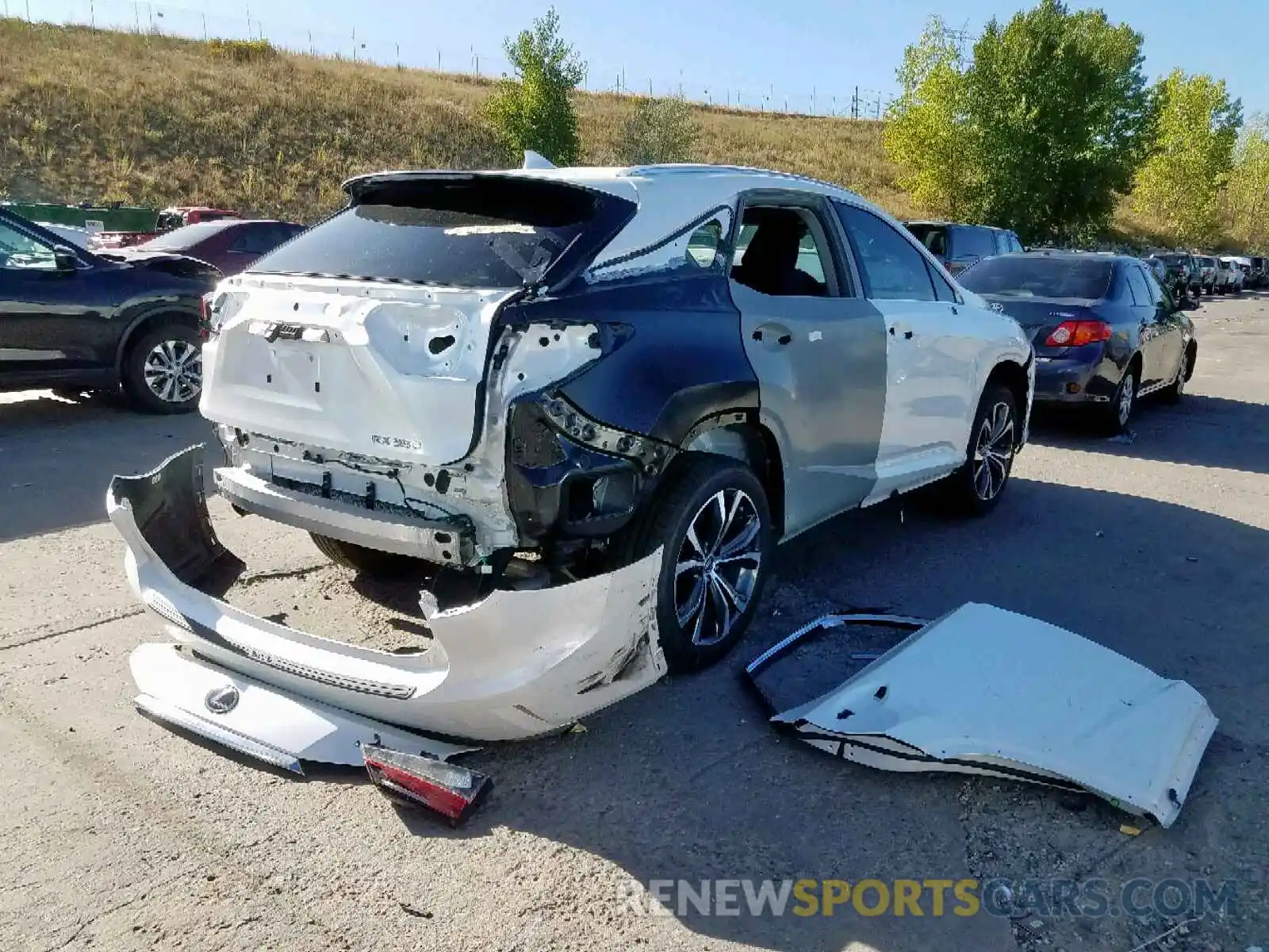 4 Photograph of a damaged car JTJBZMCA8K2040342 LEXUS RX 350 BAS 2019