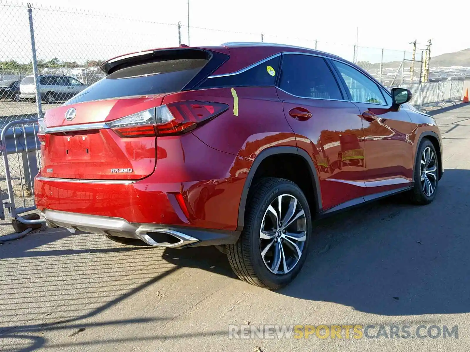 4 Фотография поврежденного автомобиля JTJBZMCA9K2041533 LEXUS RX 350 BAS 2019