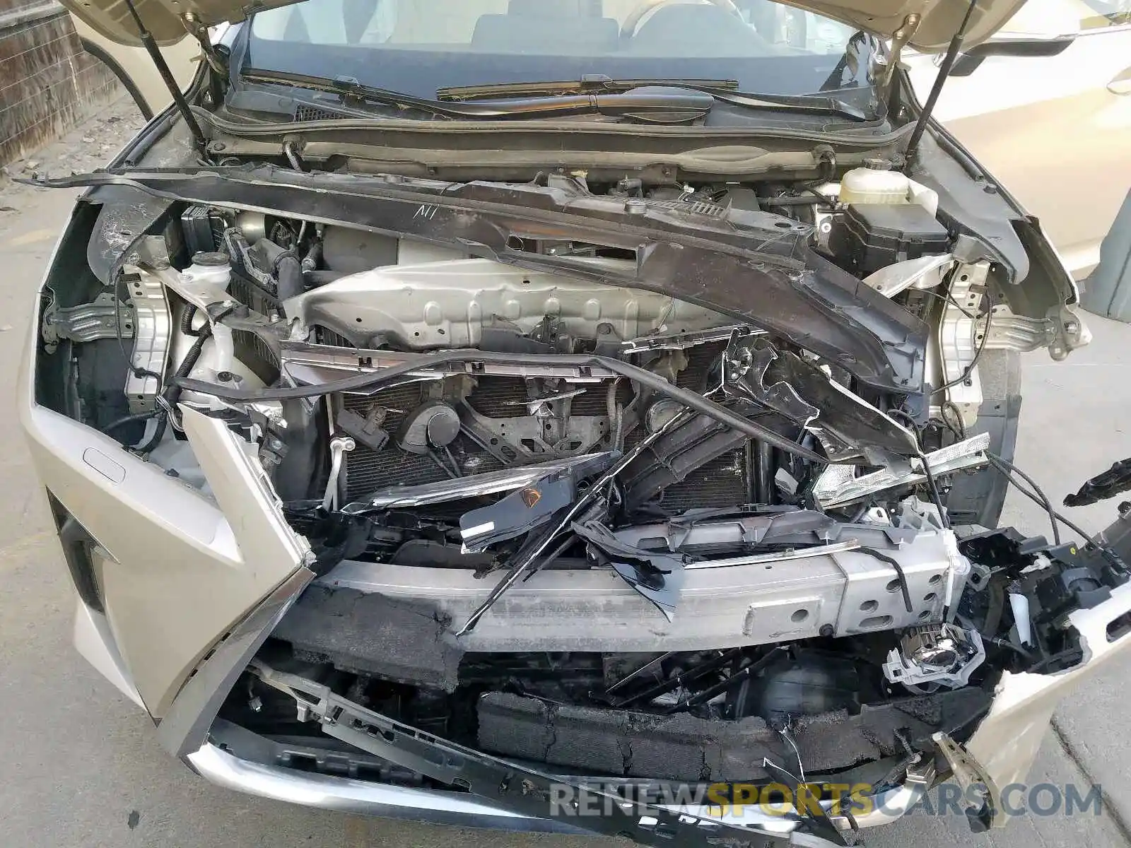 7 Фотография поврежденного автомобиля JTJBZMCA9K2041838 LEXUS RX 350 BAS 2019
