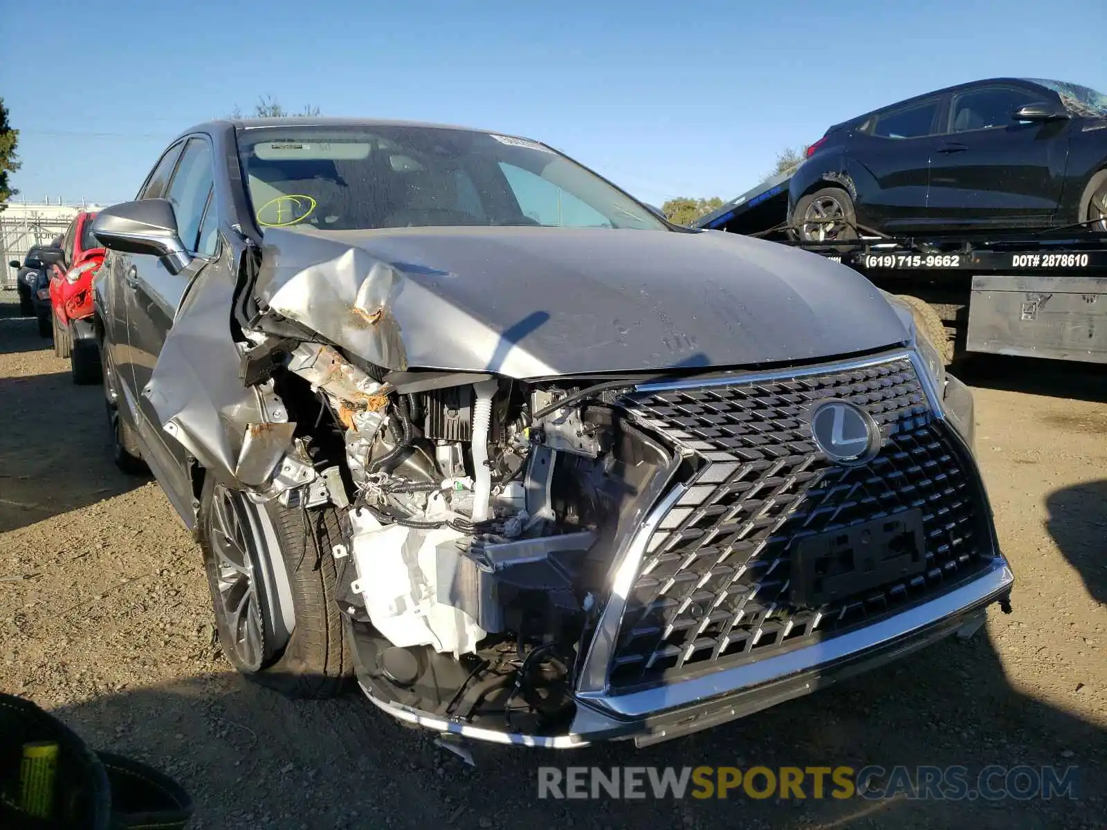 1 Photograph of a damaged car 2T2AZMAA1LC175128 LEXUS RX 350 BAS 2020