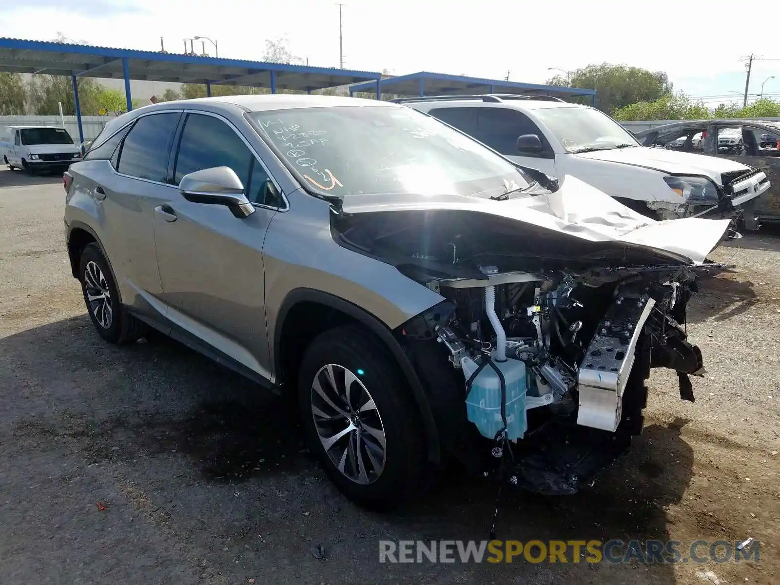 1 Photograph of a damaged car 2T2AZMAA4LC160011 LEXUS RX 350 BAS 2020