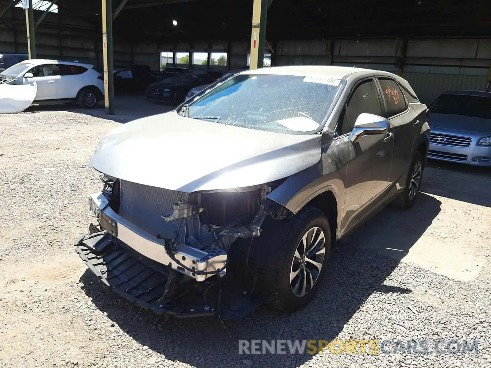 2 Photograph of a damaged car 2T2AZMAA8LC167110 LEXUS RX 350 BAS 2020