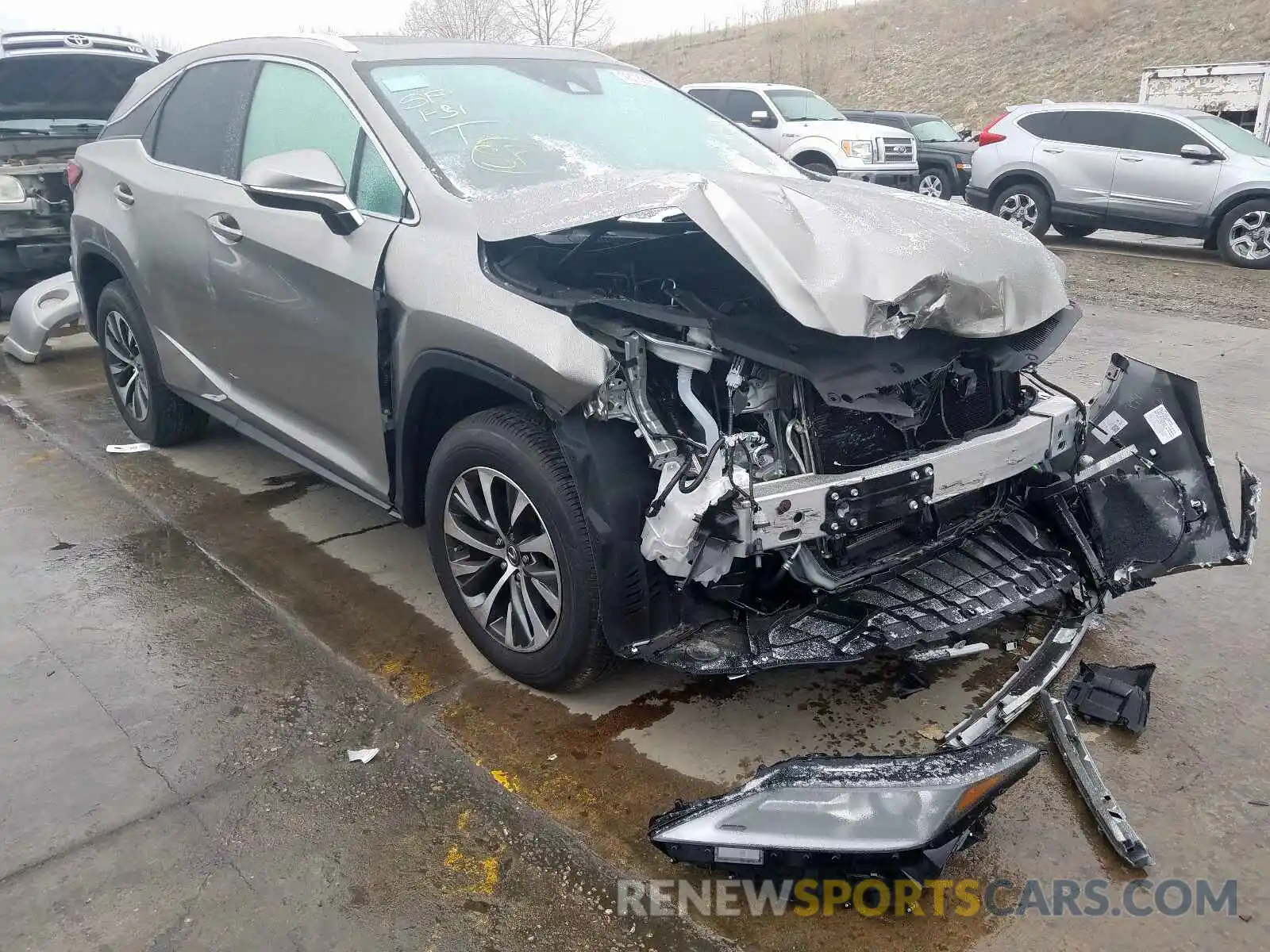 1 Photograph of a damaged car 2T2AZMDA1LC224730 LEXUS RX 350 BAS 2020