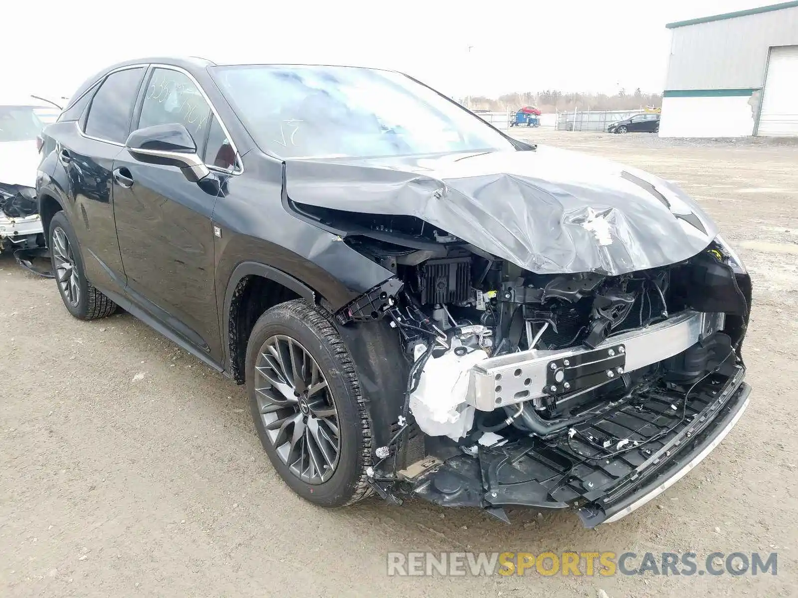 1 Photograph of a damaged car 2T2SZMDAXLC216243 LEXUS RX 350 F-S 2020