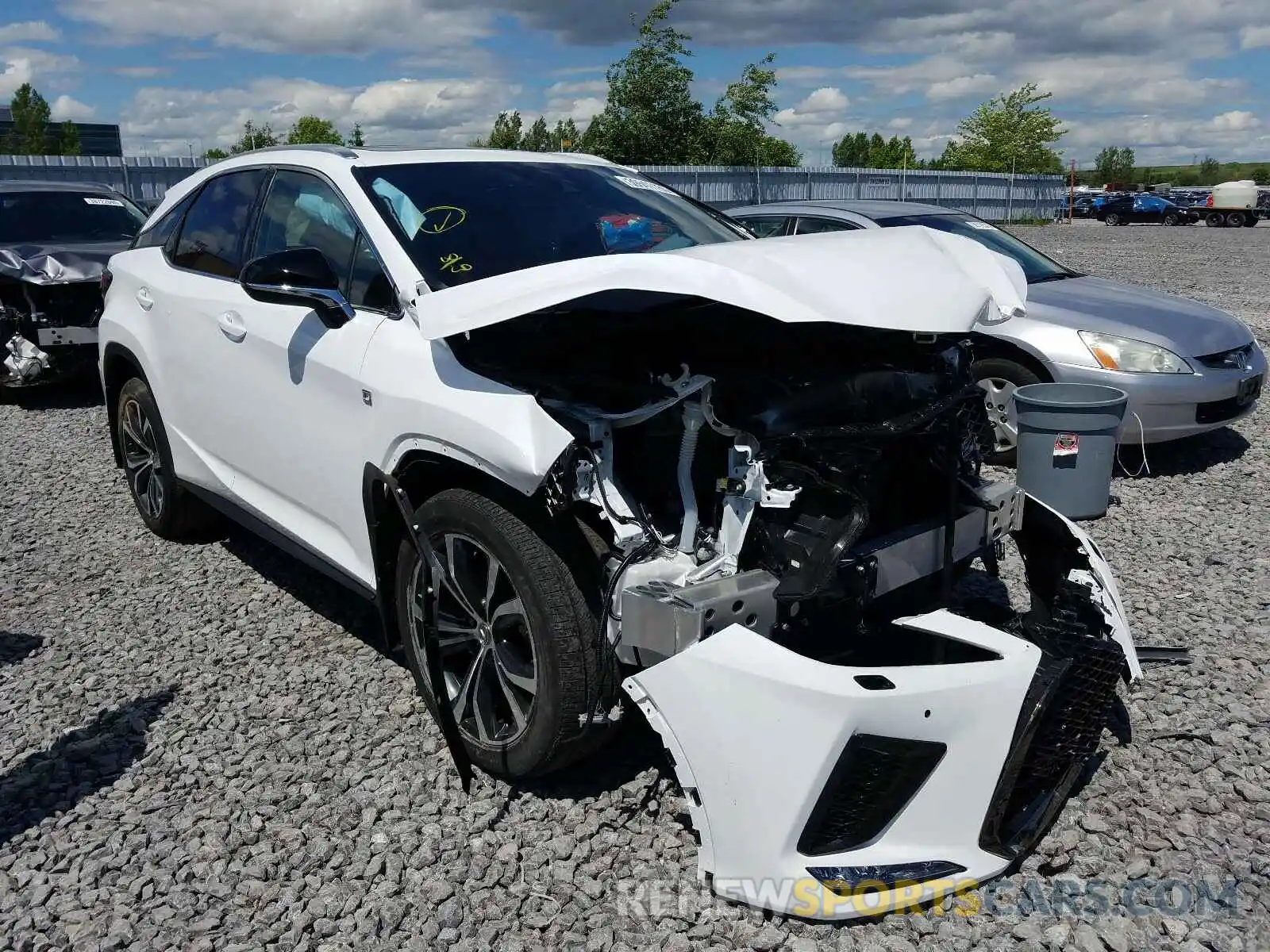 1 Фотография поврежденного автомобиля 2T2YZMDA0LC215743 LEXUS RX 350 F-S 2020