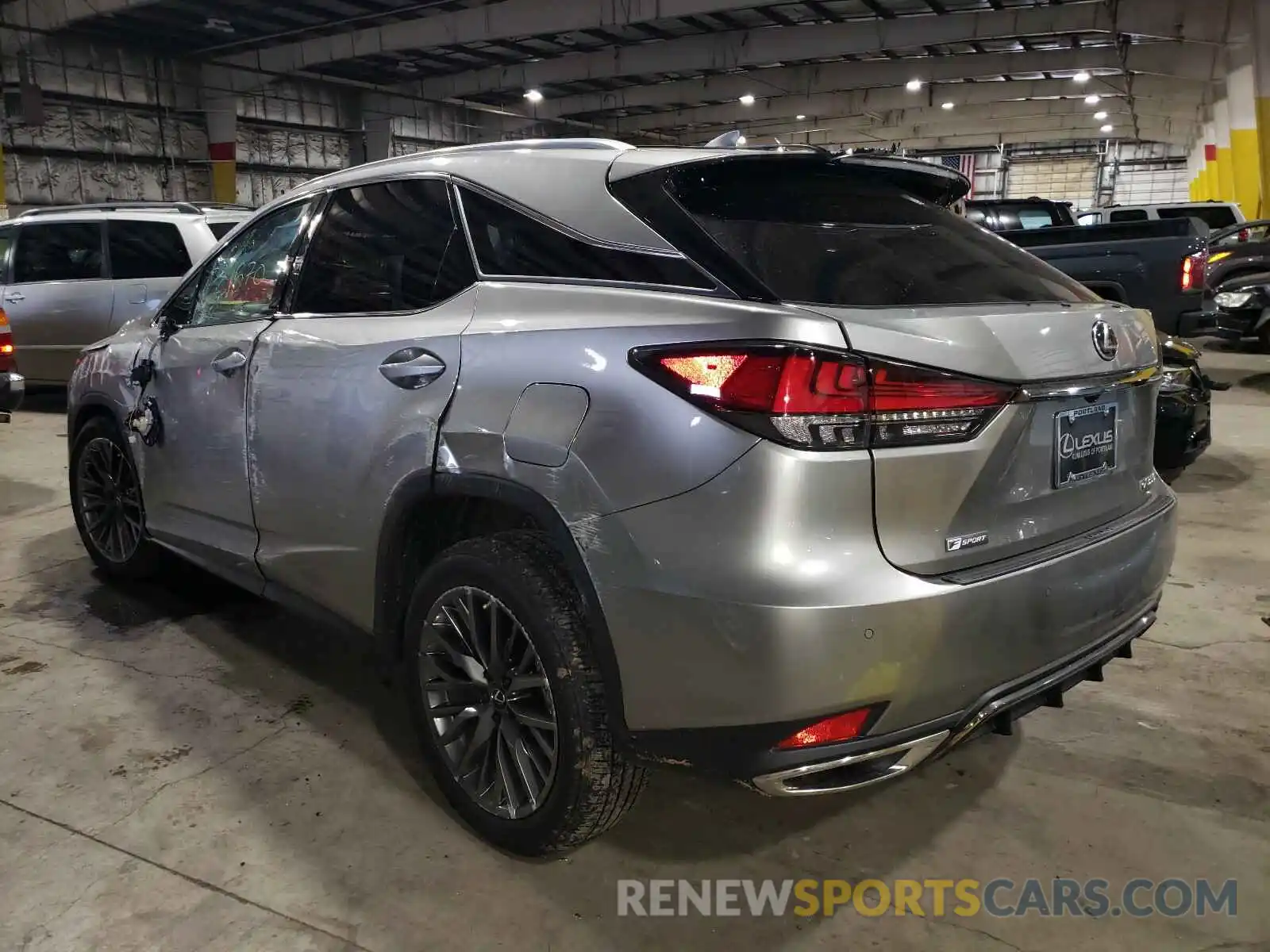 3 Photograph of a damaged car 2T2YZMDA3LC253774 LEXUS RX 350 F-S 2020