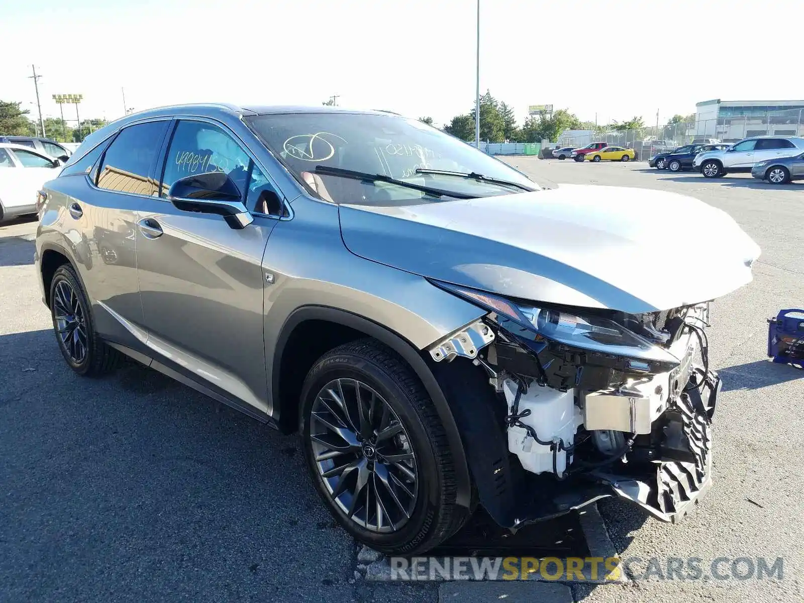 1 Photograph of a damaged car 2T2YZMDA4LC243514 LEXUS RX 350 F-S 2020