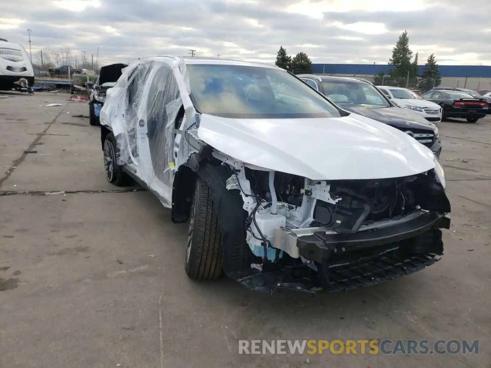 1 Photograph of a damaged car 2T2YZMDA6LC234569 LEXUS RX 350 F-S 2020