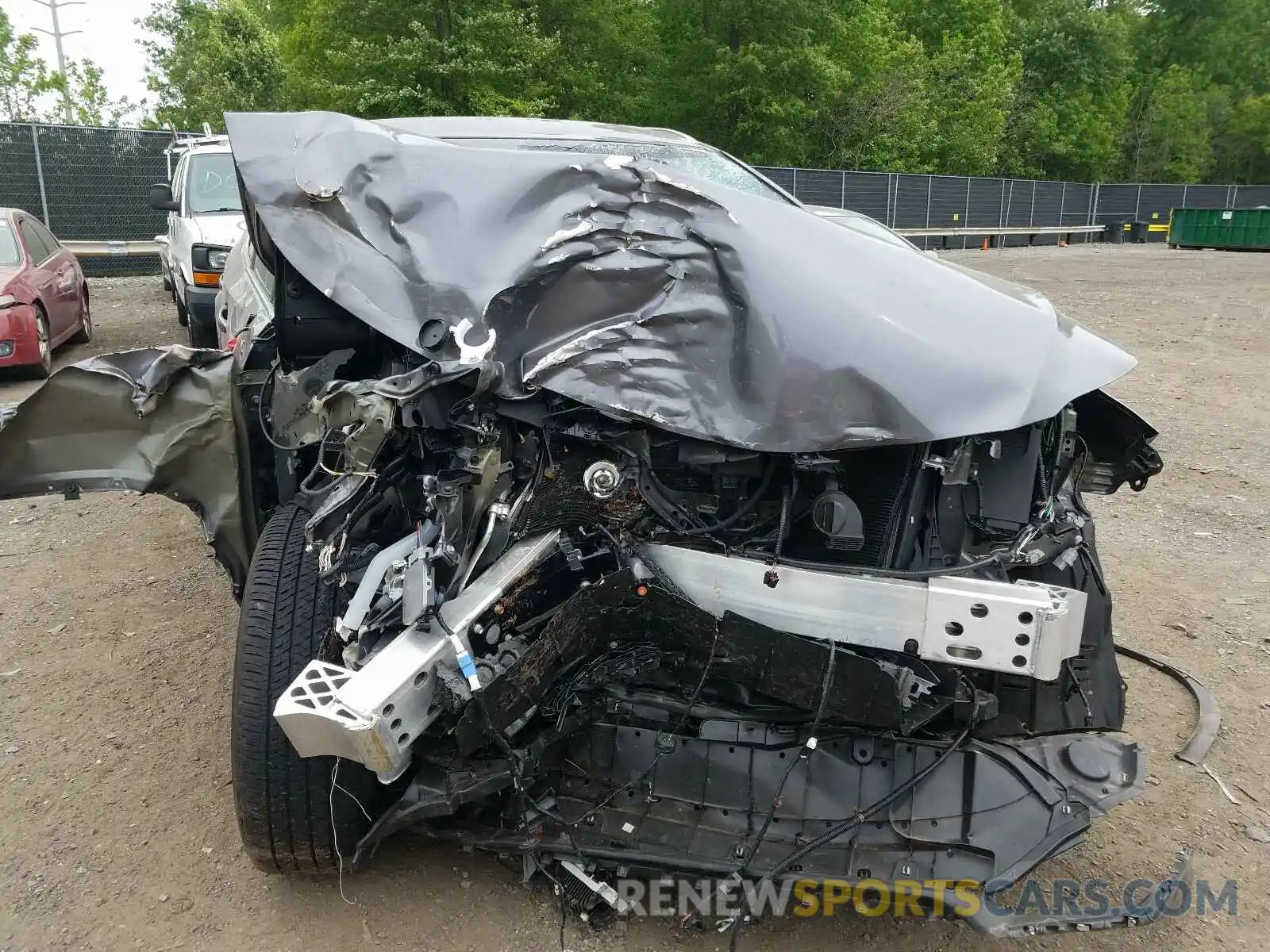 9 Фотография поврежденного автомобиля 2T2YZMDA7LC221443 LEXUS RX 350 F-S 2020