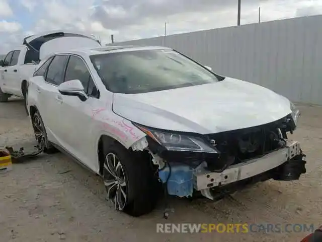 1 Photograph of a damaged car JTJDZKCA0K2015593 LEXUS RX 350 L 2019