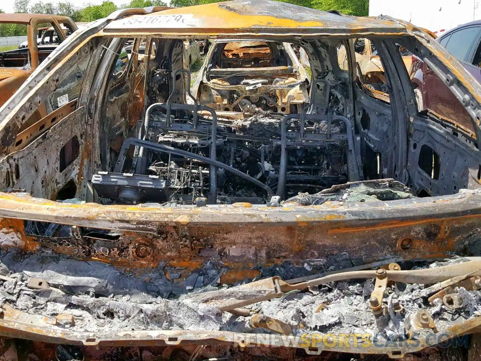 10 Photograph of a damaged car JTJDZKCA1K2017336 LEXUS RX 350 L 2019