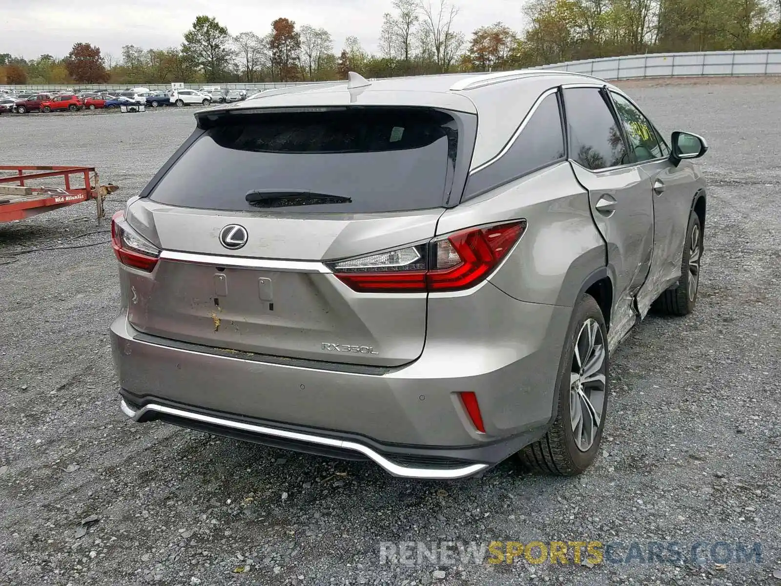 4 Photograph of a damaged car JTJDZKCA2K2017233 LEXUS RX 350 L 2019