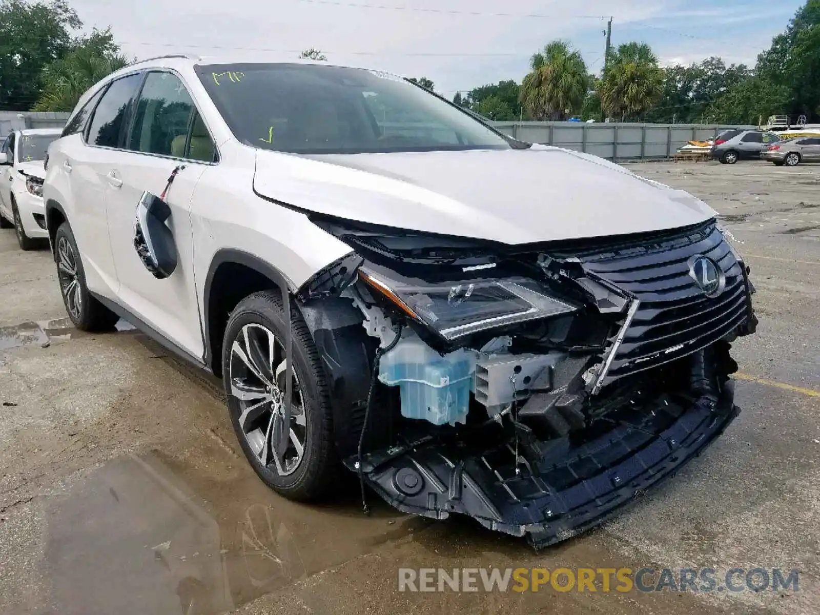 1 Photograph of a damaged car JTJGZKCA8K2012647 LEXUS RX 350 L 2019