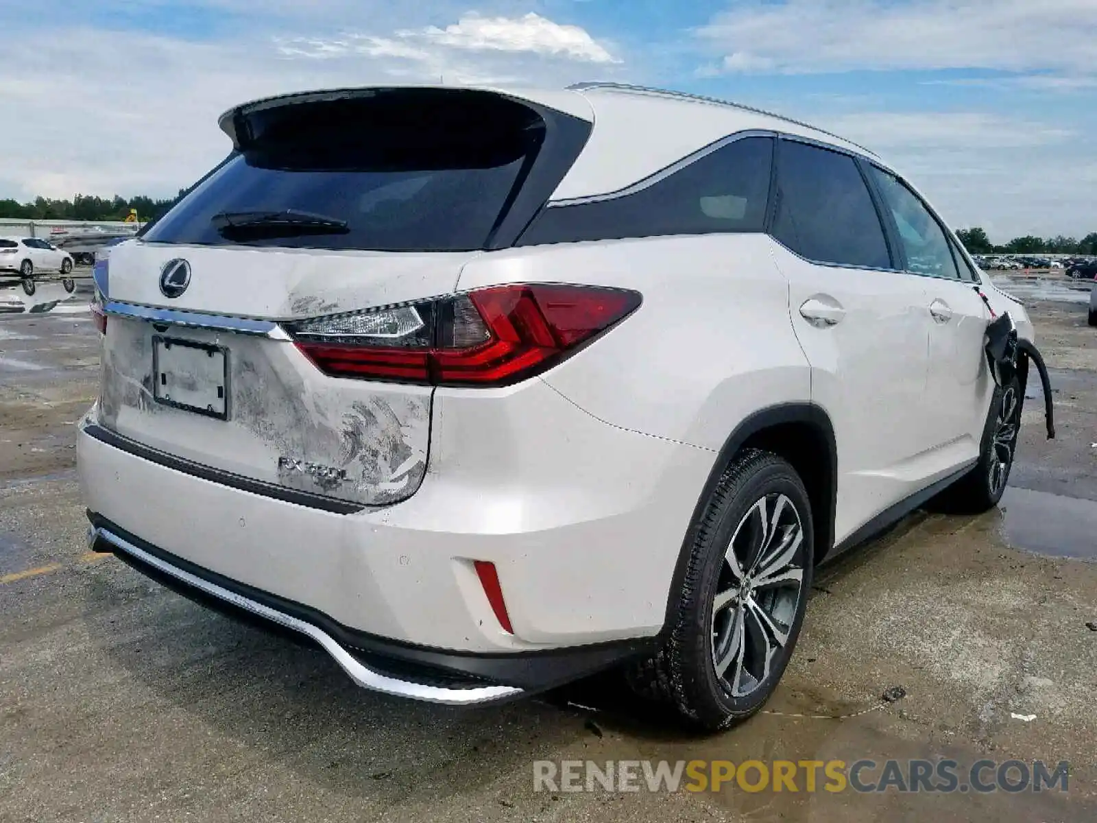 4 Photograph of a damaged car JTJGZKCA8K2012647 LEXUS RX 350 L 2019