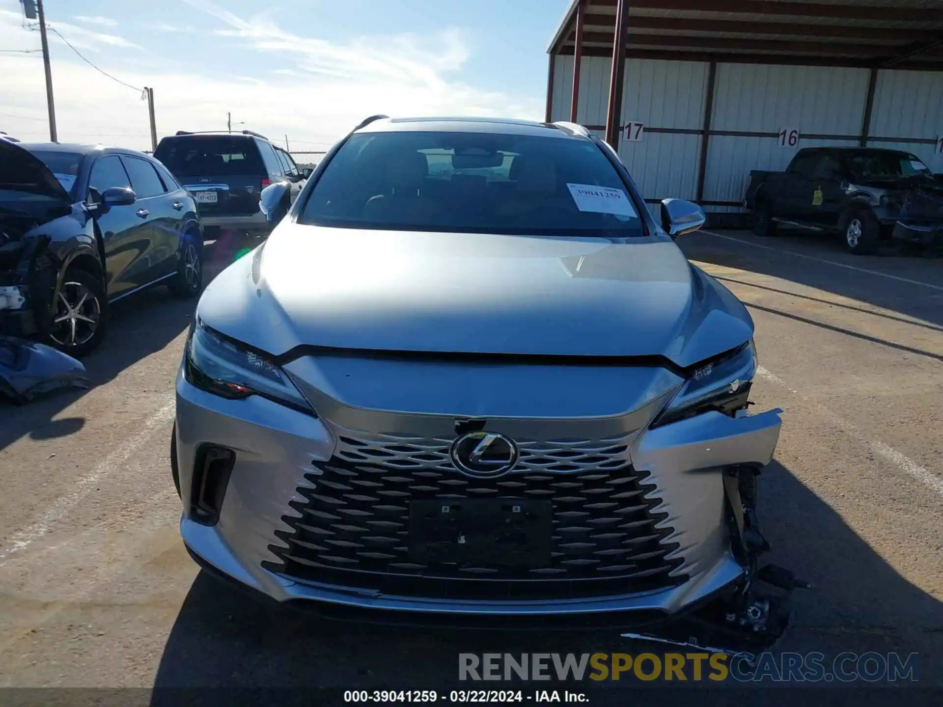 11 Photograph of a damaged car 2T2BBMCA0PC005256 LEXUS RX 350H 2023