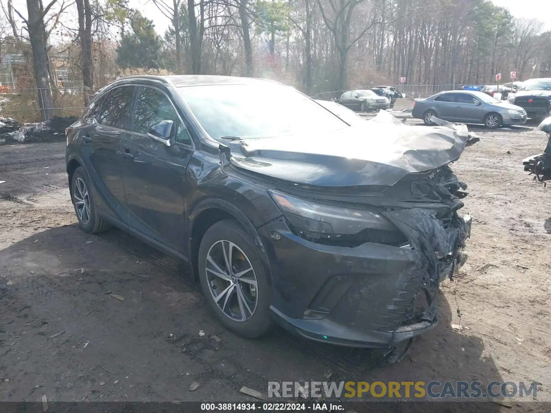 1 Photograph of a damaged car 2T2BBMCA9RC024083 LEXUS RX 350H 2024