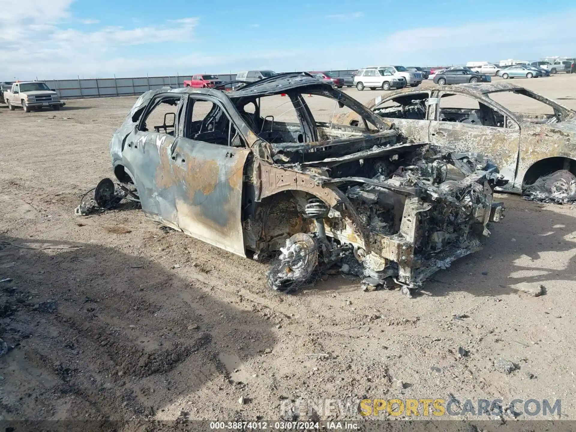 1 Photograph of a damaged car 2T2BBMCAXRC024416 LEXUS RX 350H 2024
