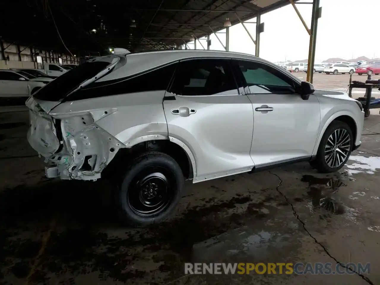 3 Photograph of a damaged car 2T2BBMCA3PC007065 LEXUS RX 350H BA 2023