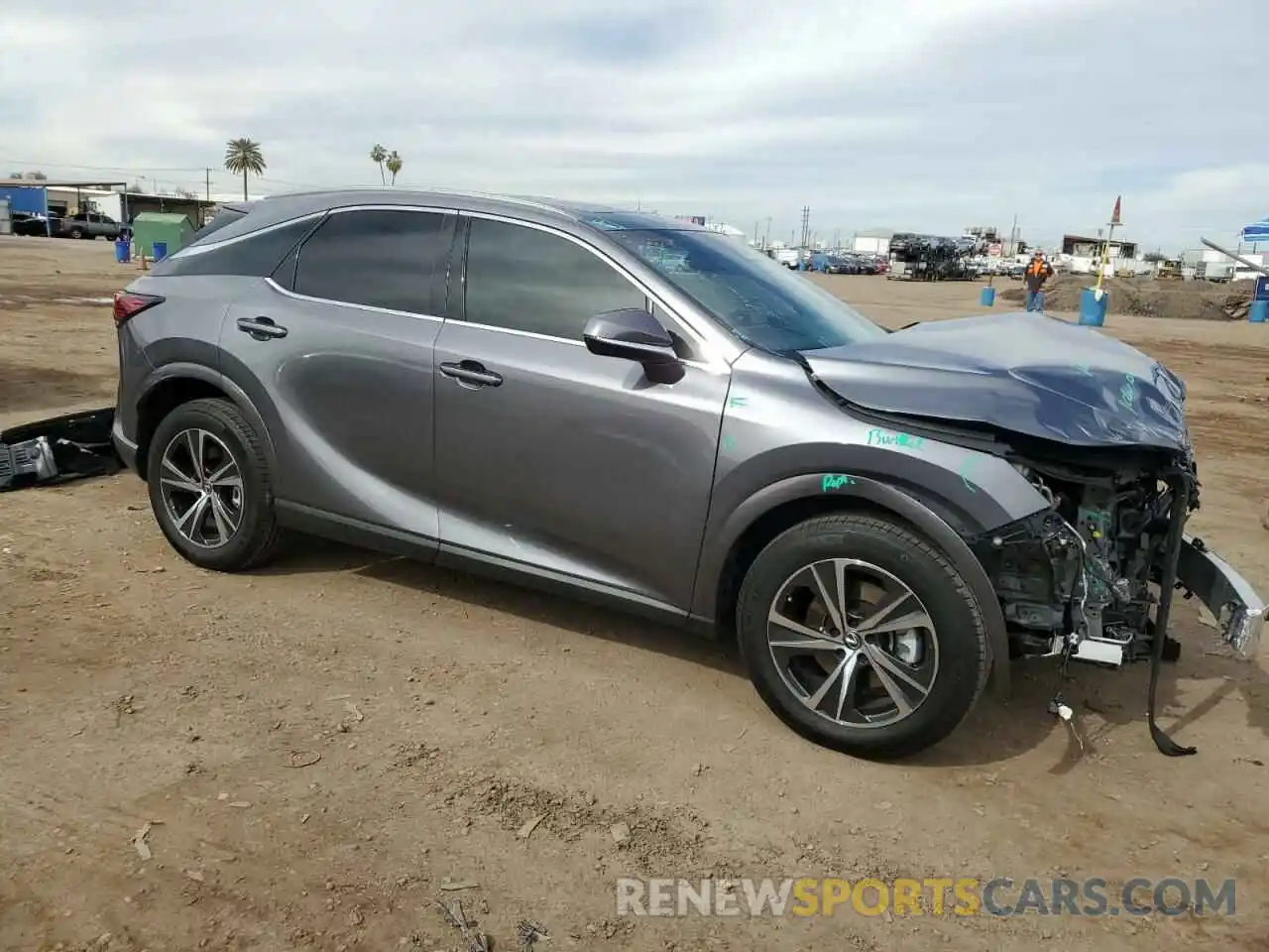 4 Photograph of a damaged car 2T2BBMCA4PC005583 LEXUS RX 350H BA 2023