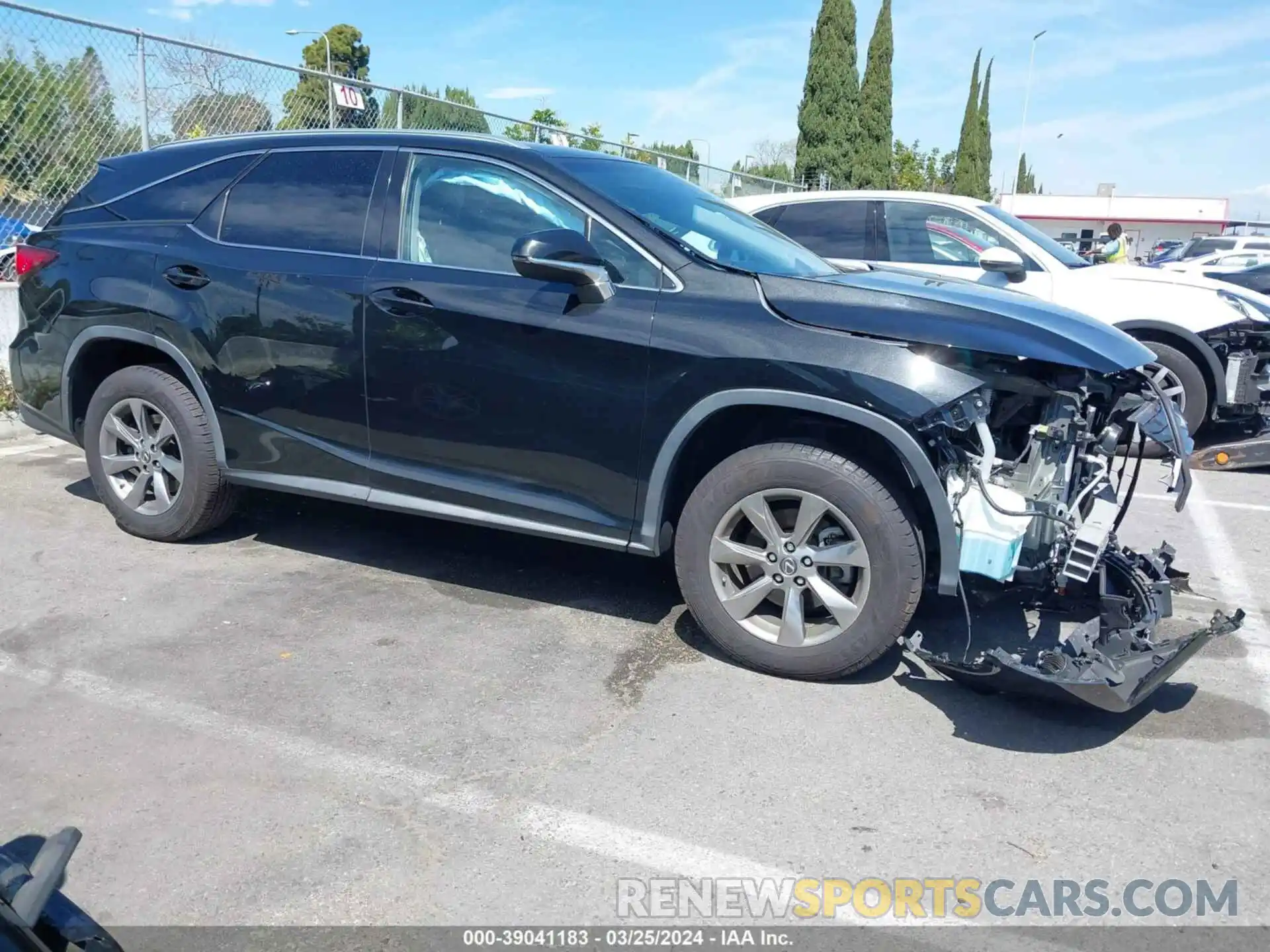 13 Фотография поврежденного автомобиля JTJGZKCA9K2011796 LEXUS RX 350L 2019