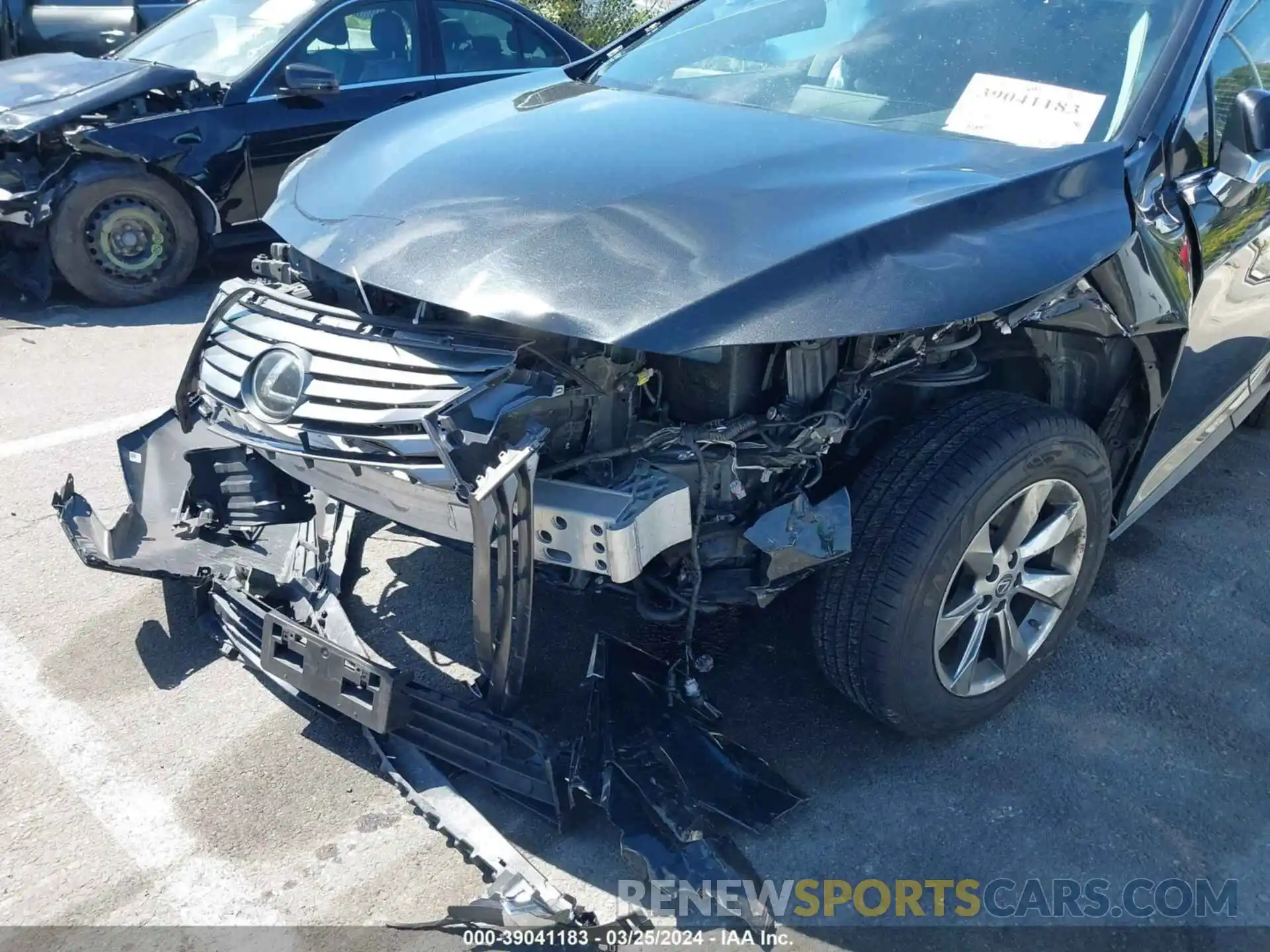 6 Фотография поврежденного автомобиля JTJGZKCA9K2011796 LEXUS RX 350L 2019